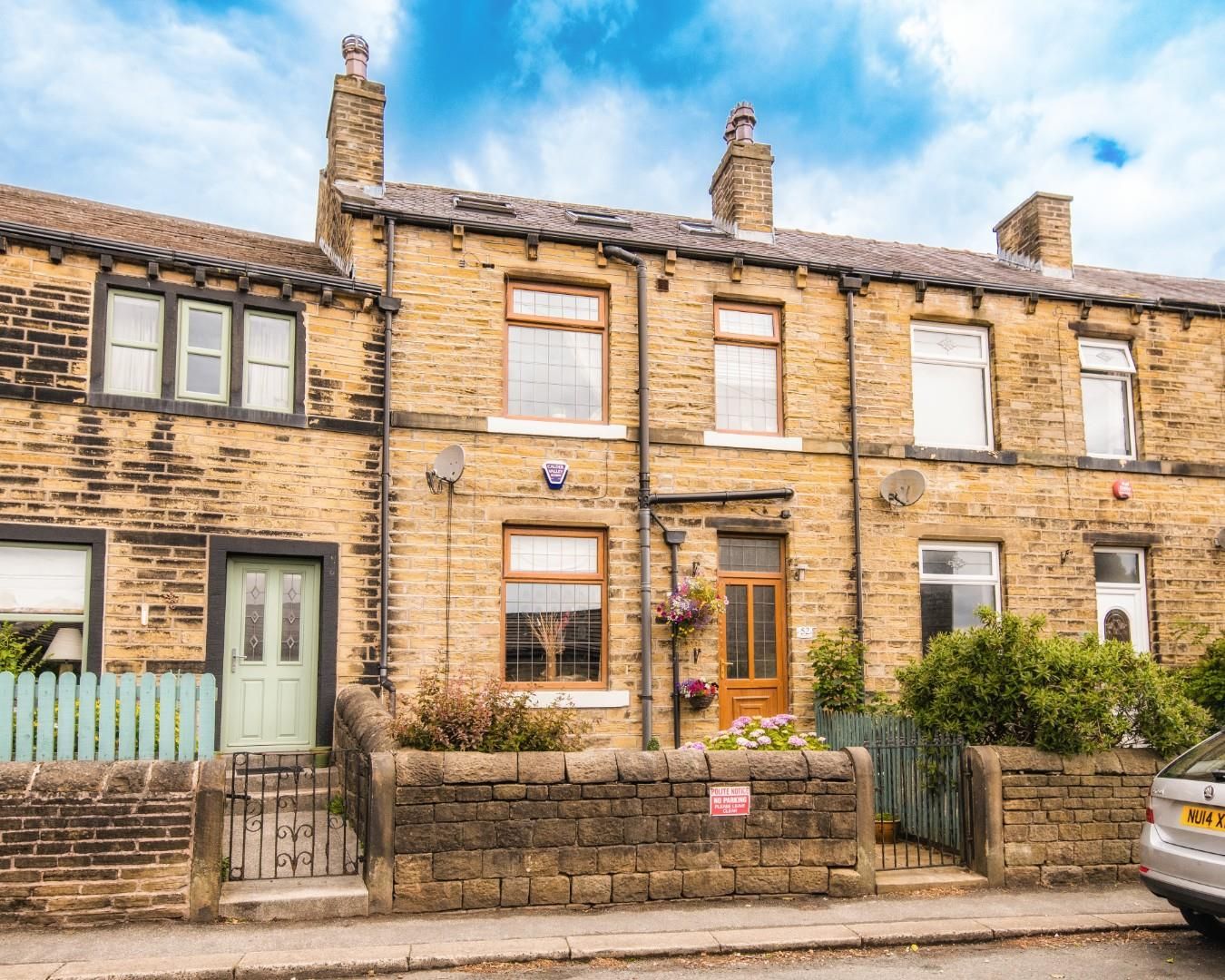 4 bed terraced house for sale in Parkwood Road, Golcar, Huddersfield