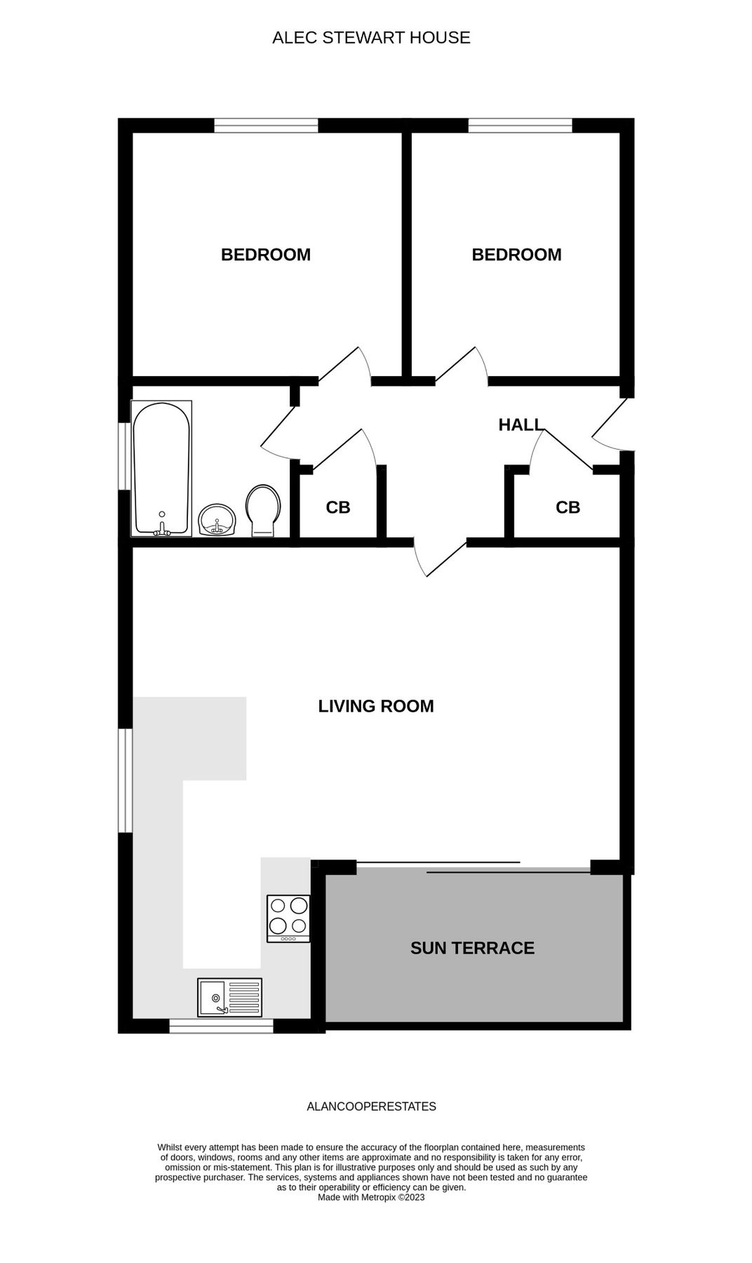 2 bed flat for sale in Alec Stewart House, Attleborough, Nuneaton CV11