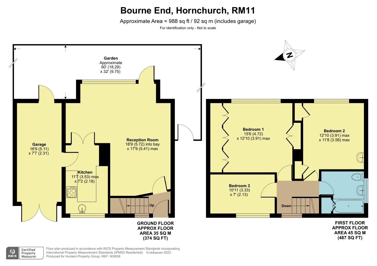 3 bed property for sale in Bourne End, Hornchurch RM11 Zoopla