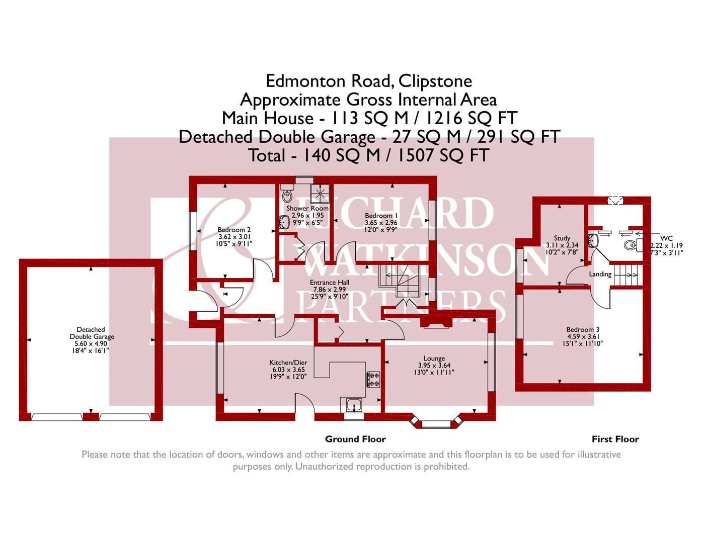3 bed detached bungalow for sale in Tudor Lodge, Edmonton Road