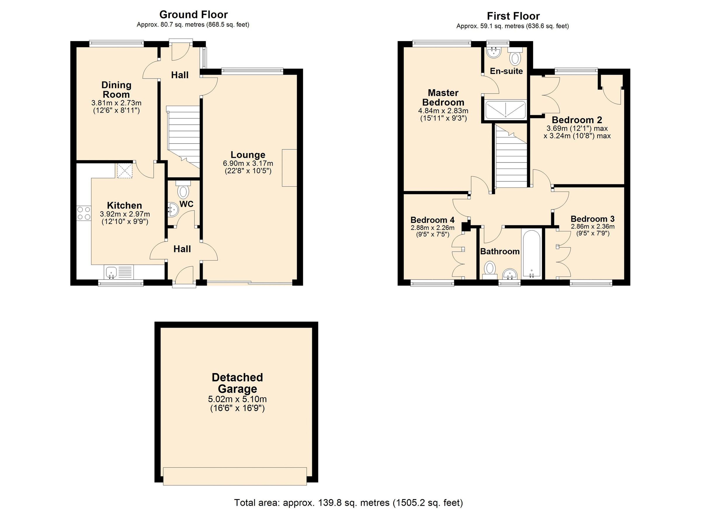 4 bed detached house for sale in Shibdon Park View, BlaydonOnTyne