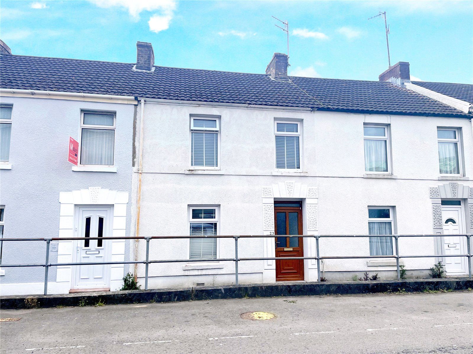 Terraced house for sale in Old Castle Road, Llanelli, Carmarthenshire