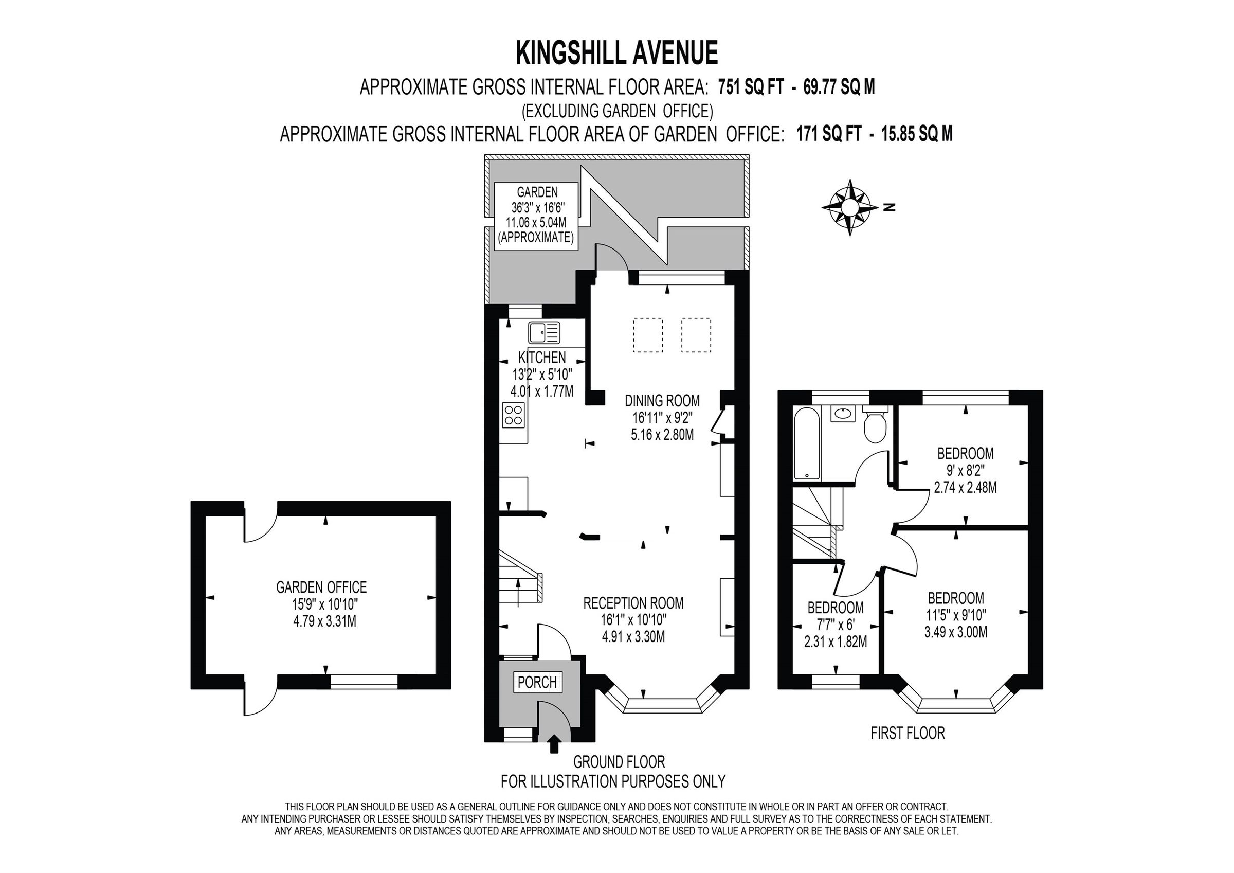 3 bed terraced house for sale in Kingshill Avenue, Worcester Park KT4
