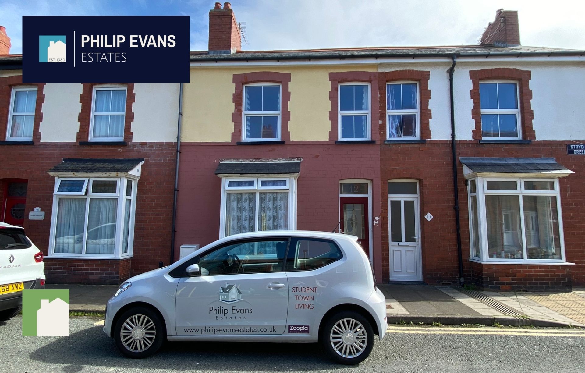 1 bed terraced house to rent in Greenfield Street, Aberystwyth SY23