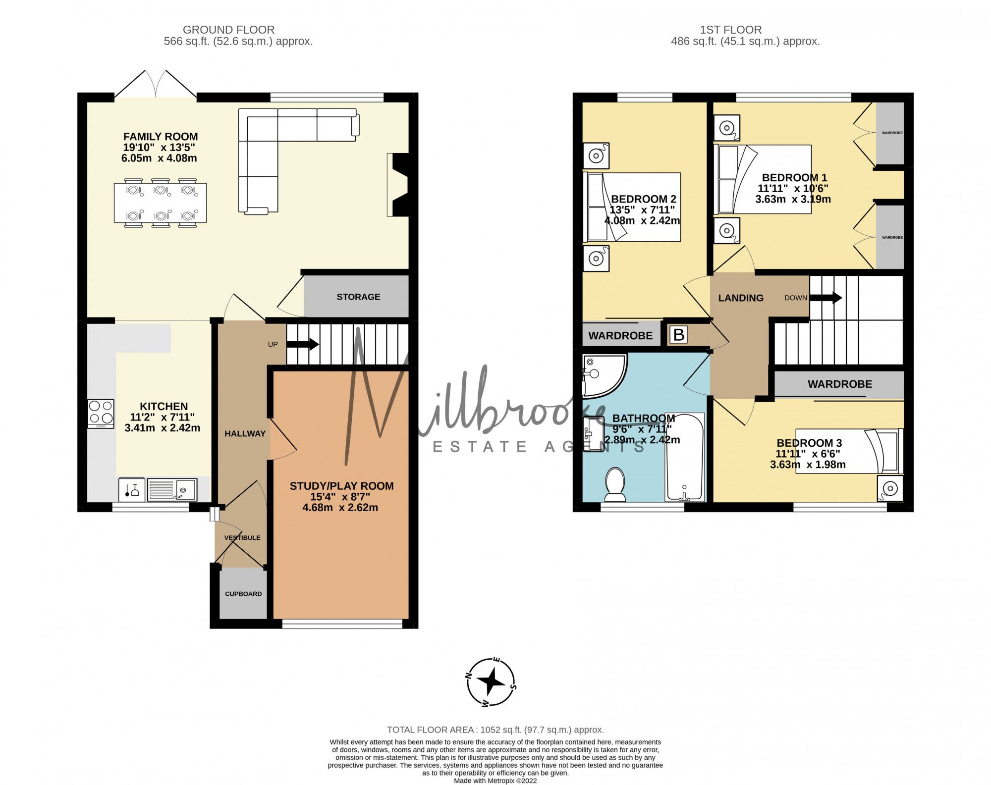 3 bed terraced house for sale in Simpson Grove, Boothstown, Manchester