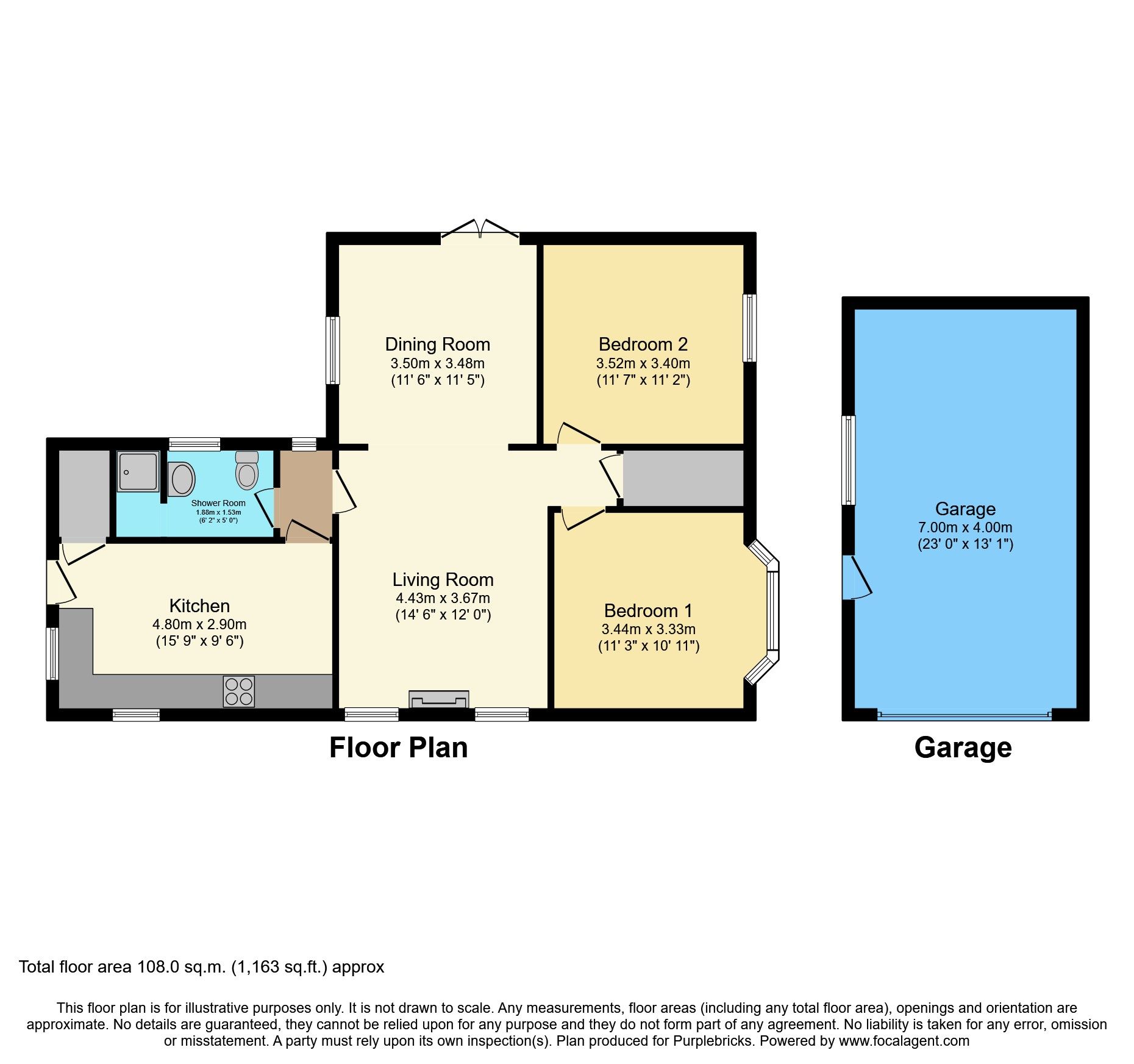 2 bed detached bungalow for sale in Monkton, Pembroke SA71 Zoopla