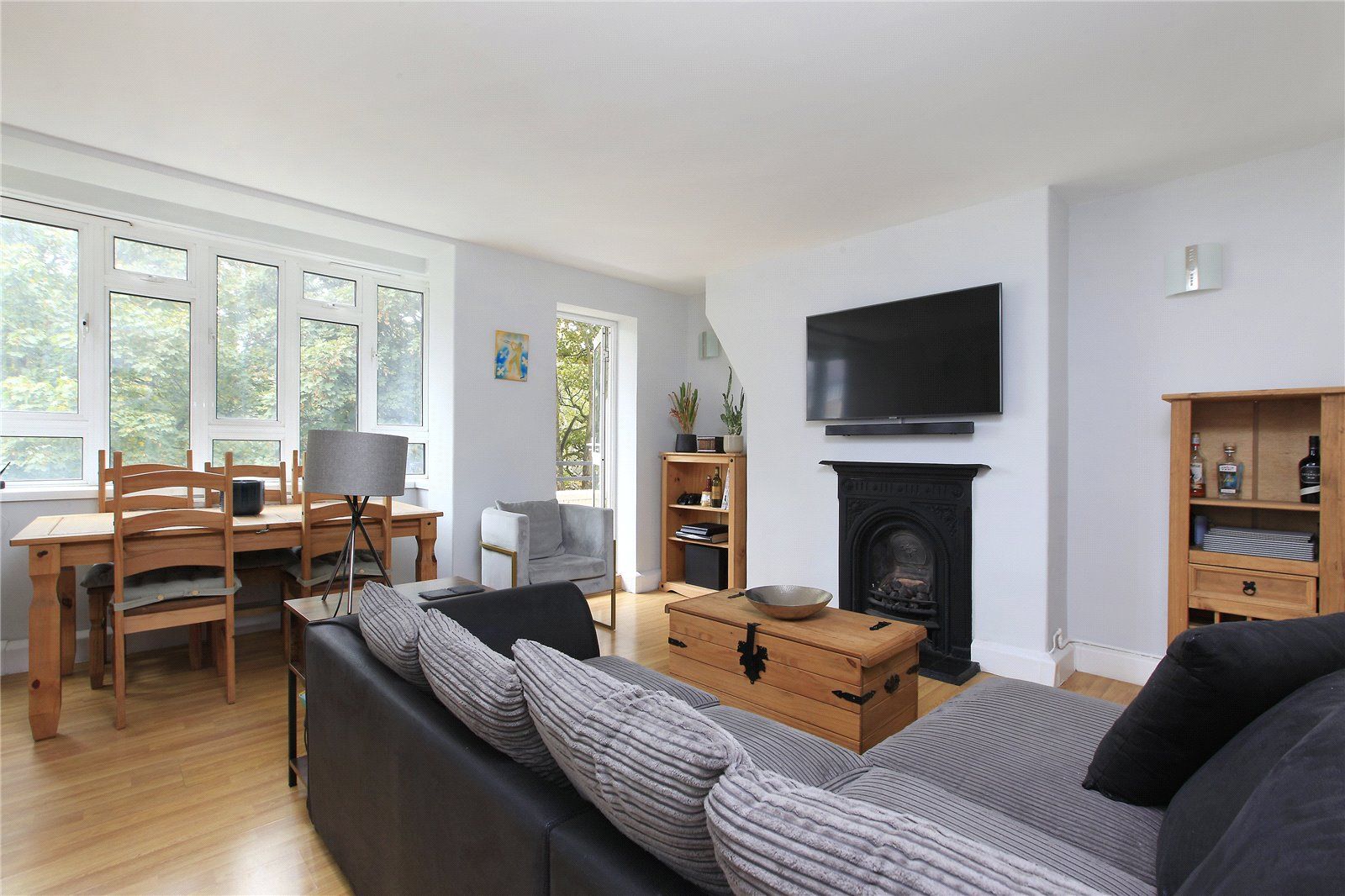 3 bed flat for sale in Hawksworth House, Trouville Road, Clapham South