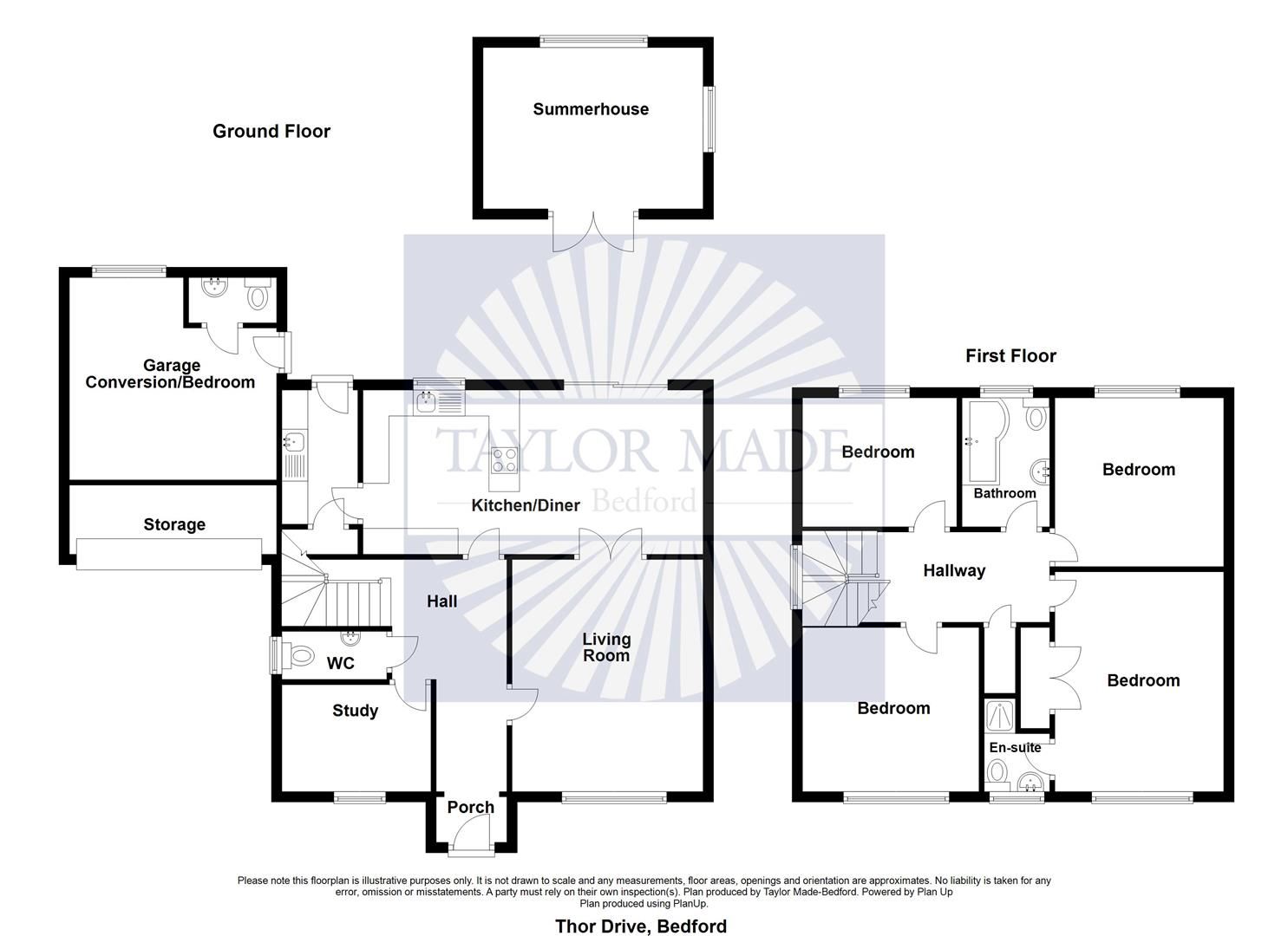 4 bed detached house for sale in Thor Drive, Bedford MK41 Zoopla