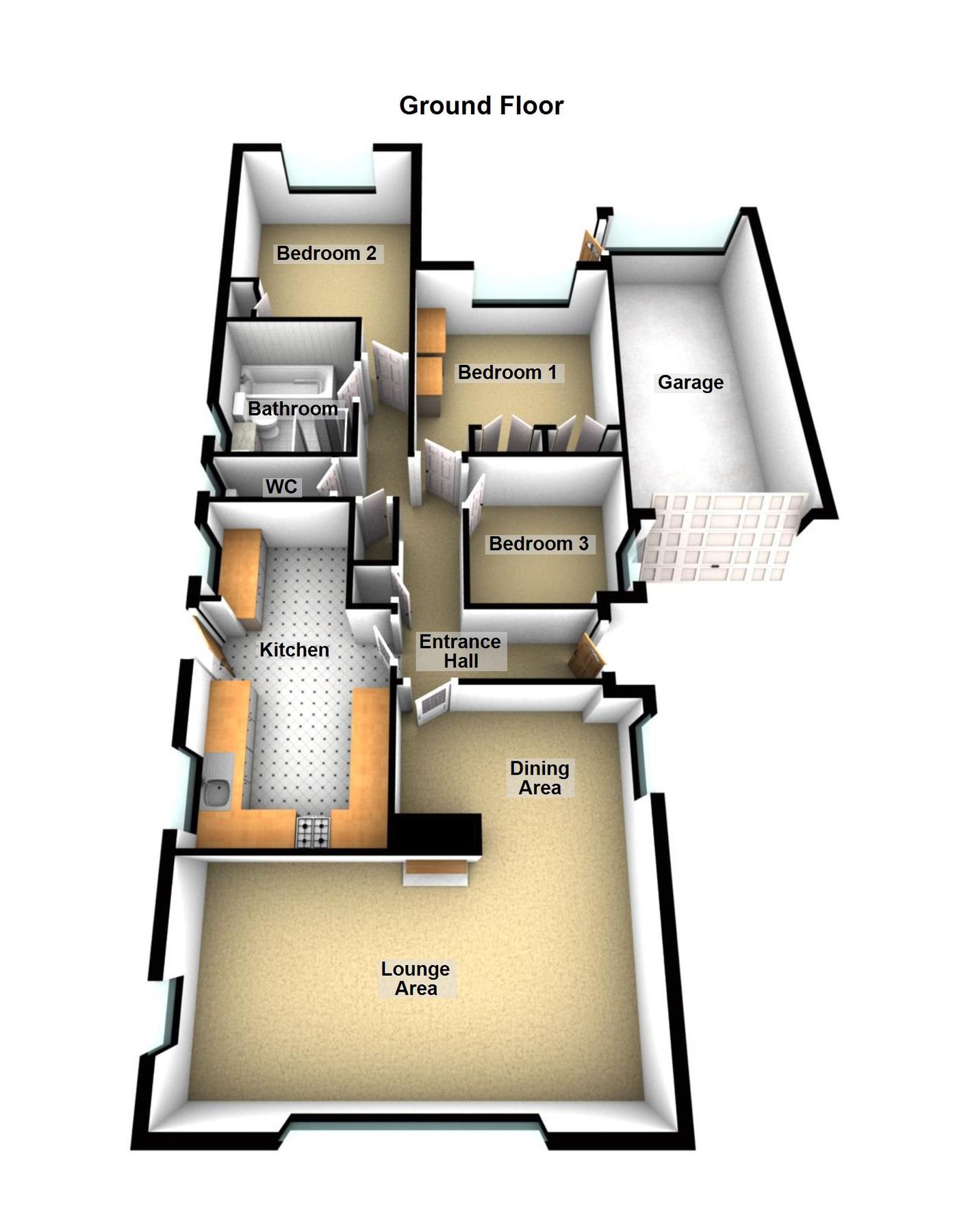 3 bed bungalow for sale in Kealholme Road, Messingham, Scunthorpe