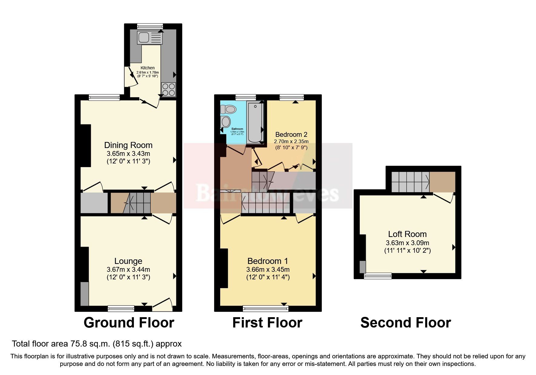 2 bed terraced house to rent in York Street, SuttonInAshfield NG17