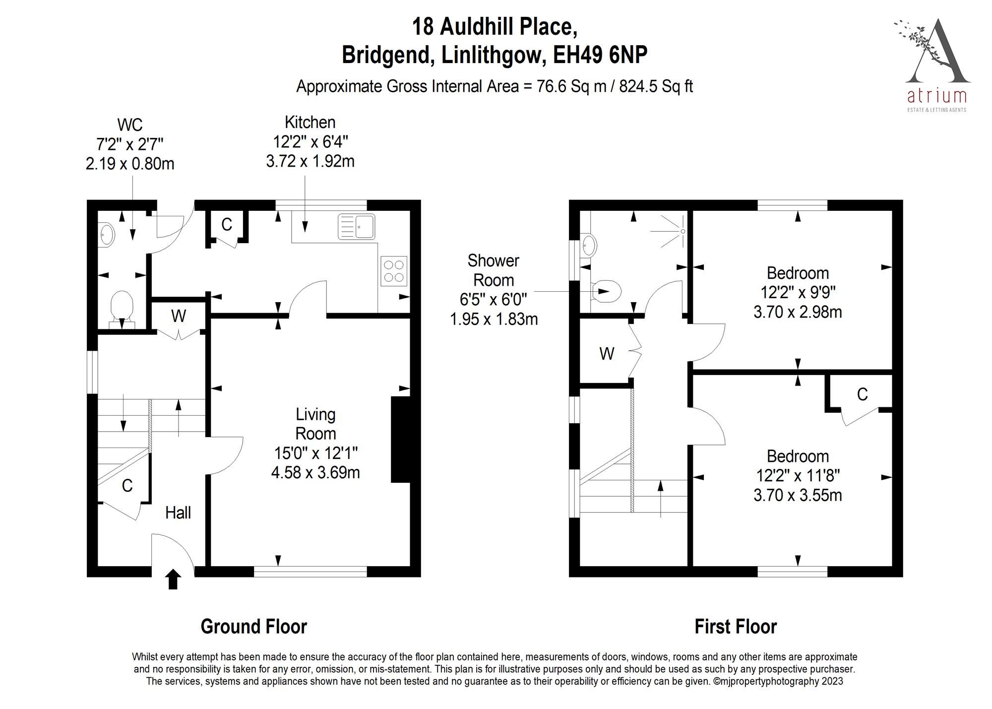 2 bed semidetached house for sale in Auldhill Place, Bridgend