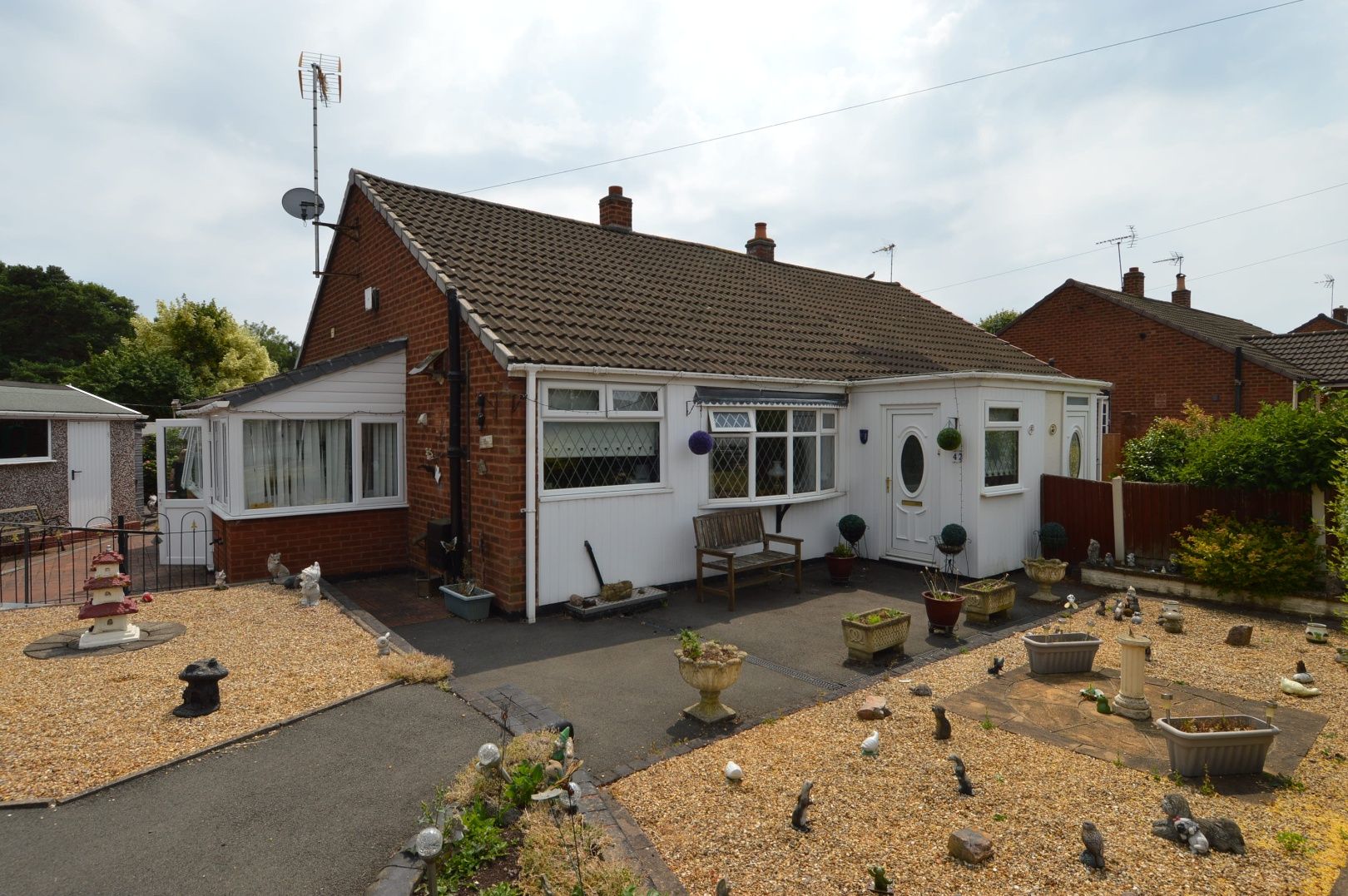 2 bed semidetached bungalow for sale in Priory Road, Brereton, Rugeley