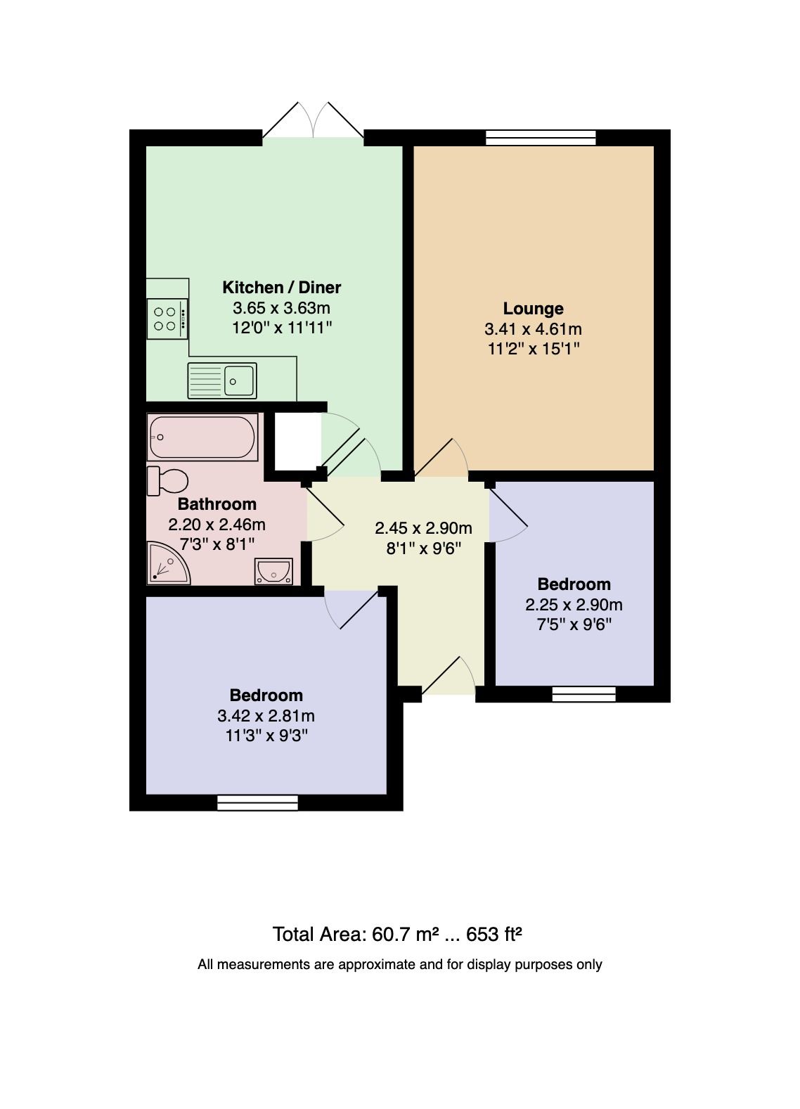 2 bed semidetached bungalow for sale in Towler Drive, Colne BB8 Zoopla