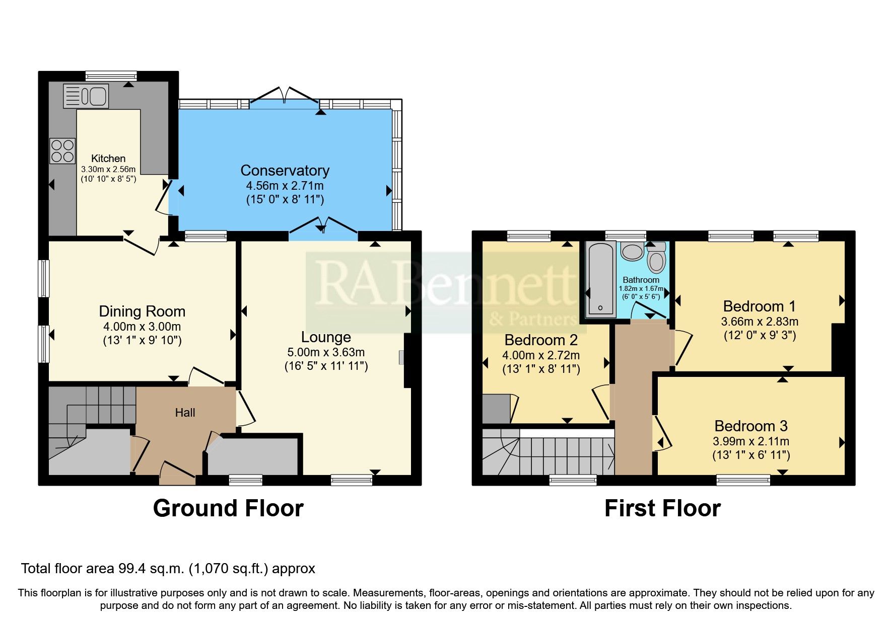 3 bed semidetached house for sale in Synehurst, Badsey, Evesham WR11