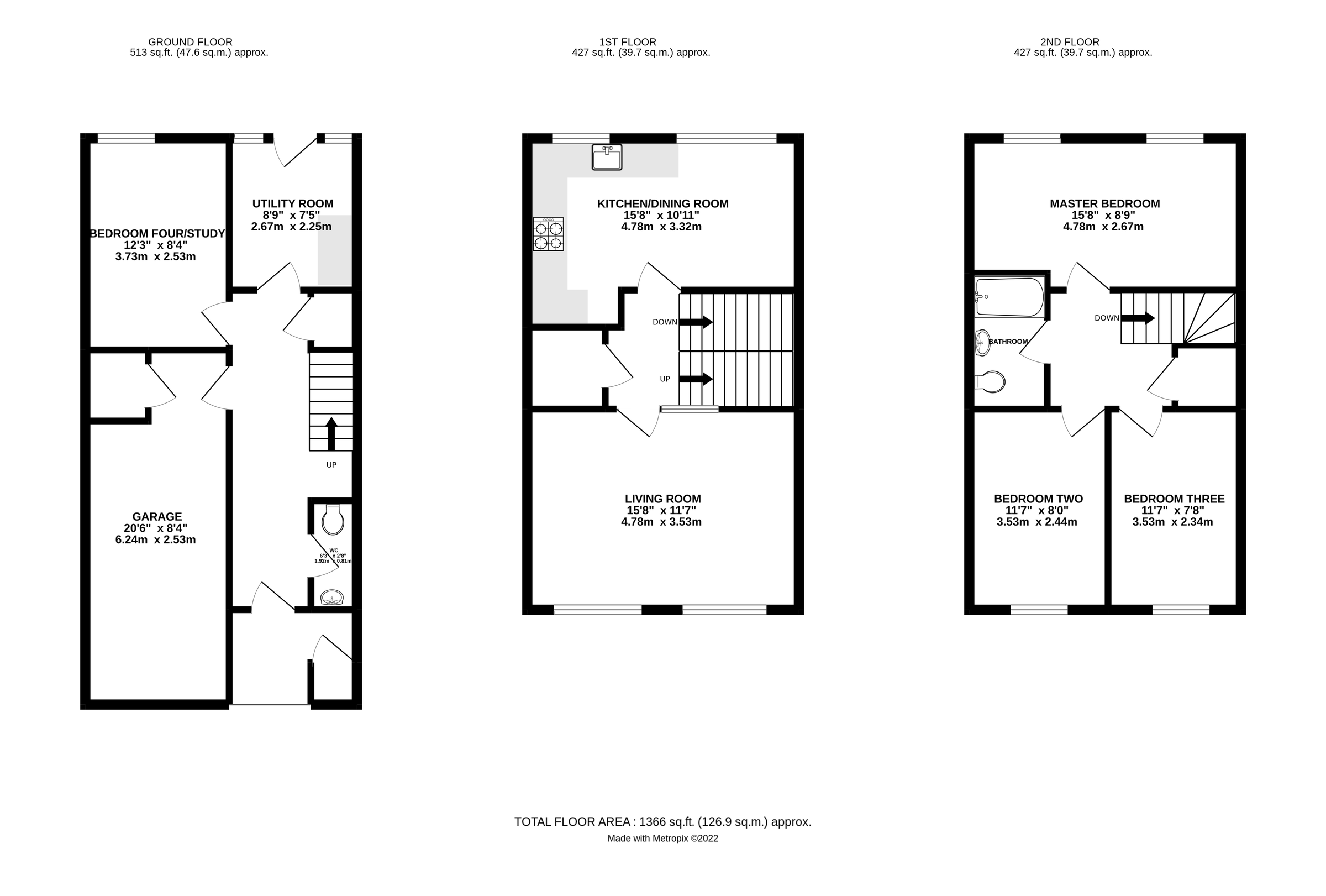 4 bed end terrace house for sale in Shefford Crescent, Wokingham