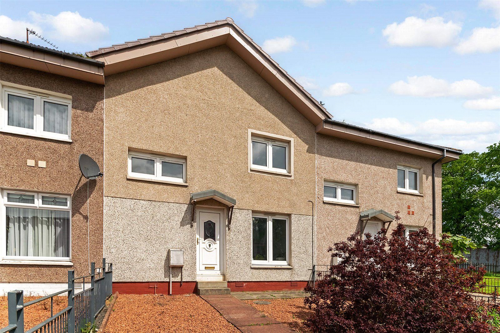 2 bed terraced house for sale in Windsor Walk, Uddingston, Glasgow