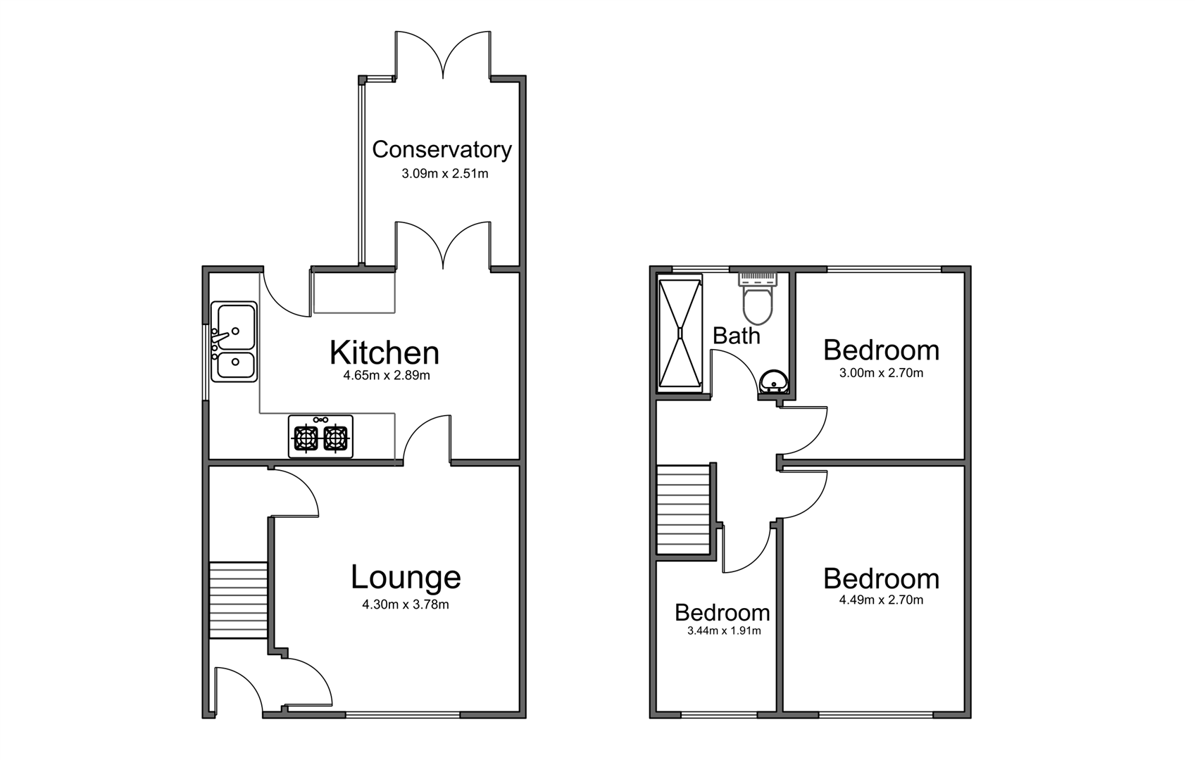 3 bed semidetached house for sale in Grasmere Drive, Elland HX5 Zoopla