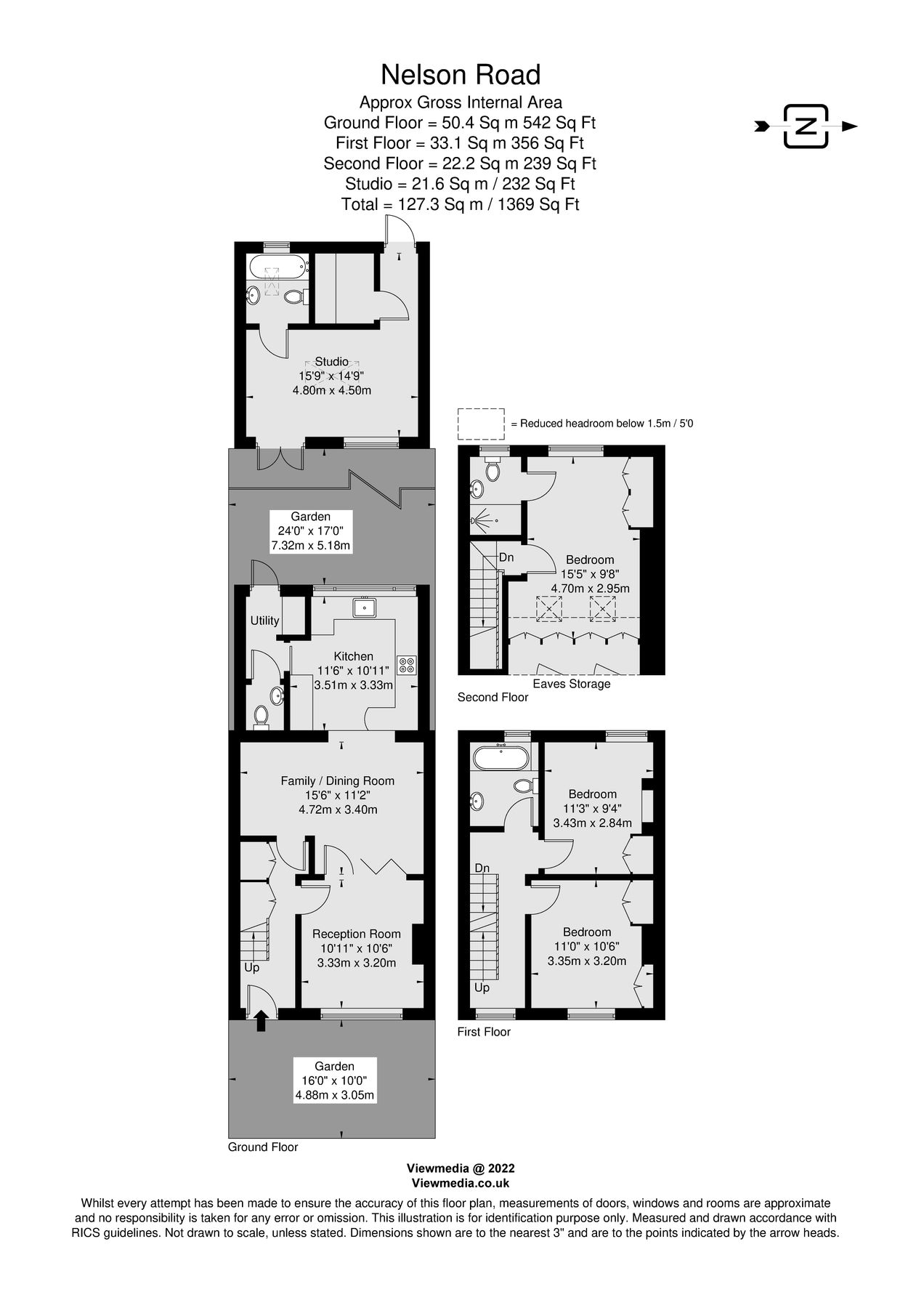 3 bed terraced house for sale in Nelson Road, London SW19 Zoopla