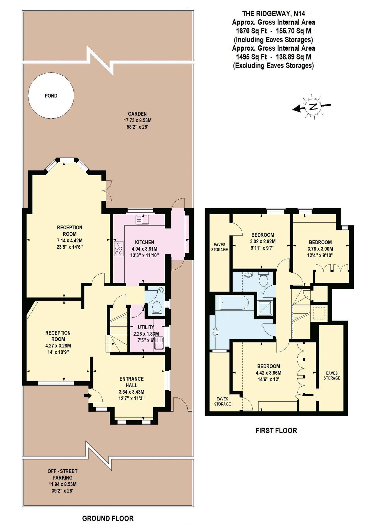 3 bed semidetached house for sale in The Ridgeway, London N14 Zoopla