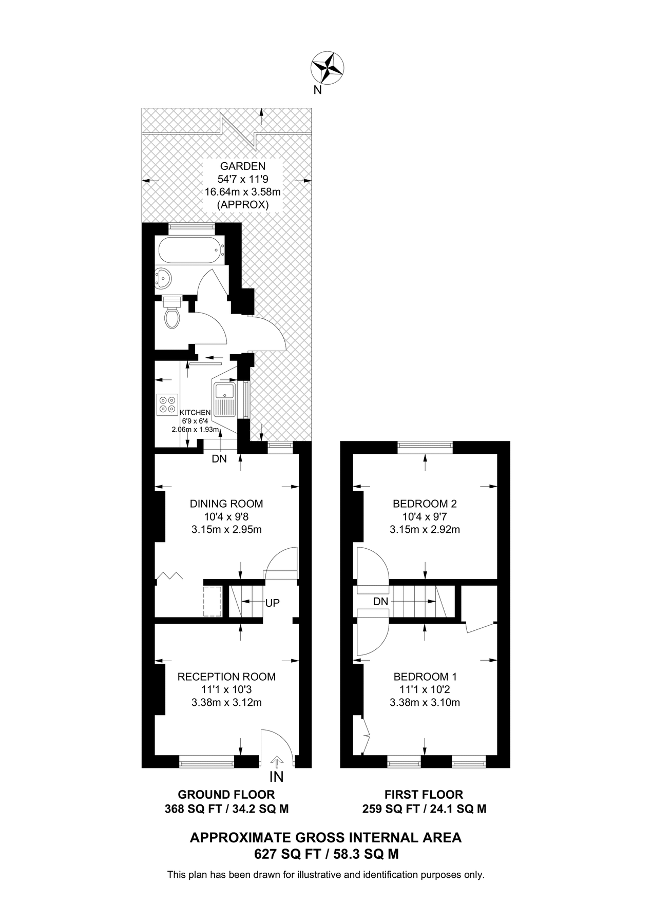 2 bed terraced house for sale in Boulogne Road CR0, Croydon, Zoopla
