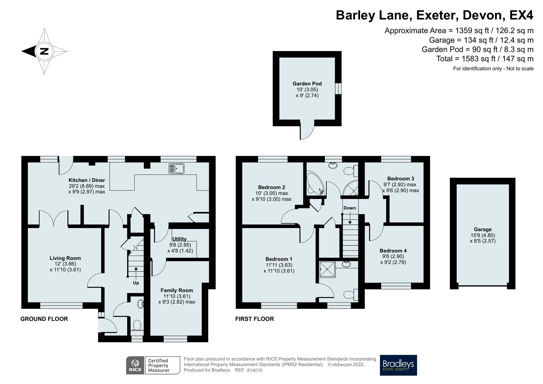 4 bed detached house for sale in Barley Lane, Exeter, Devon EX4 Zoopla