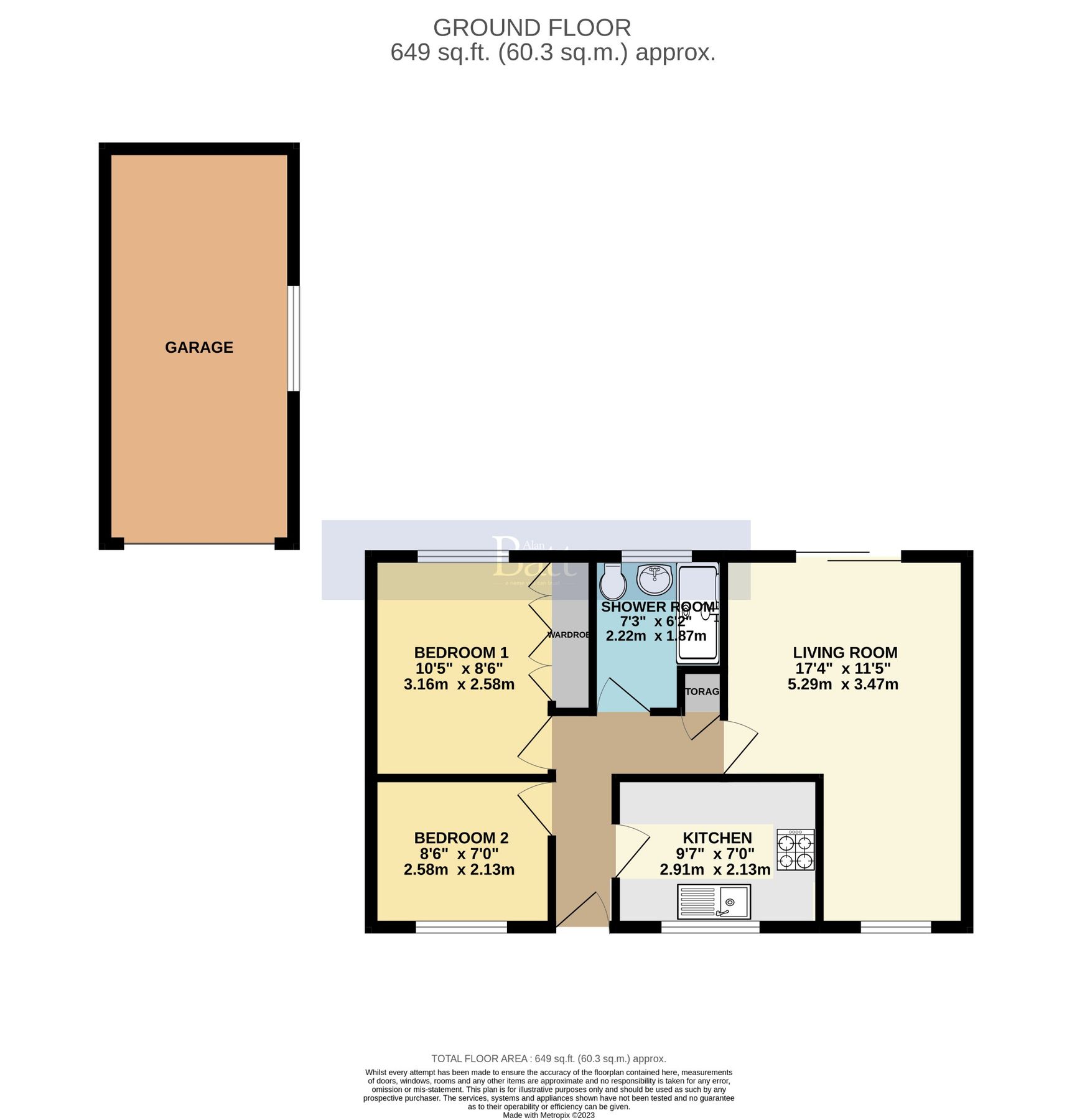2 bed detached bungalow for sale in Braidhaven, Shevington, Wigan