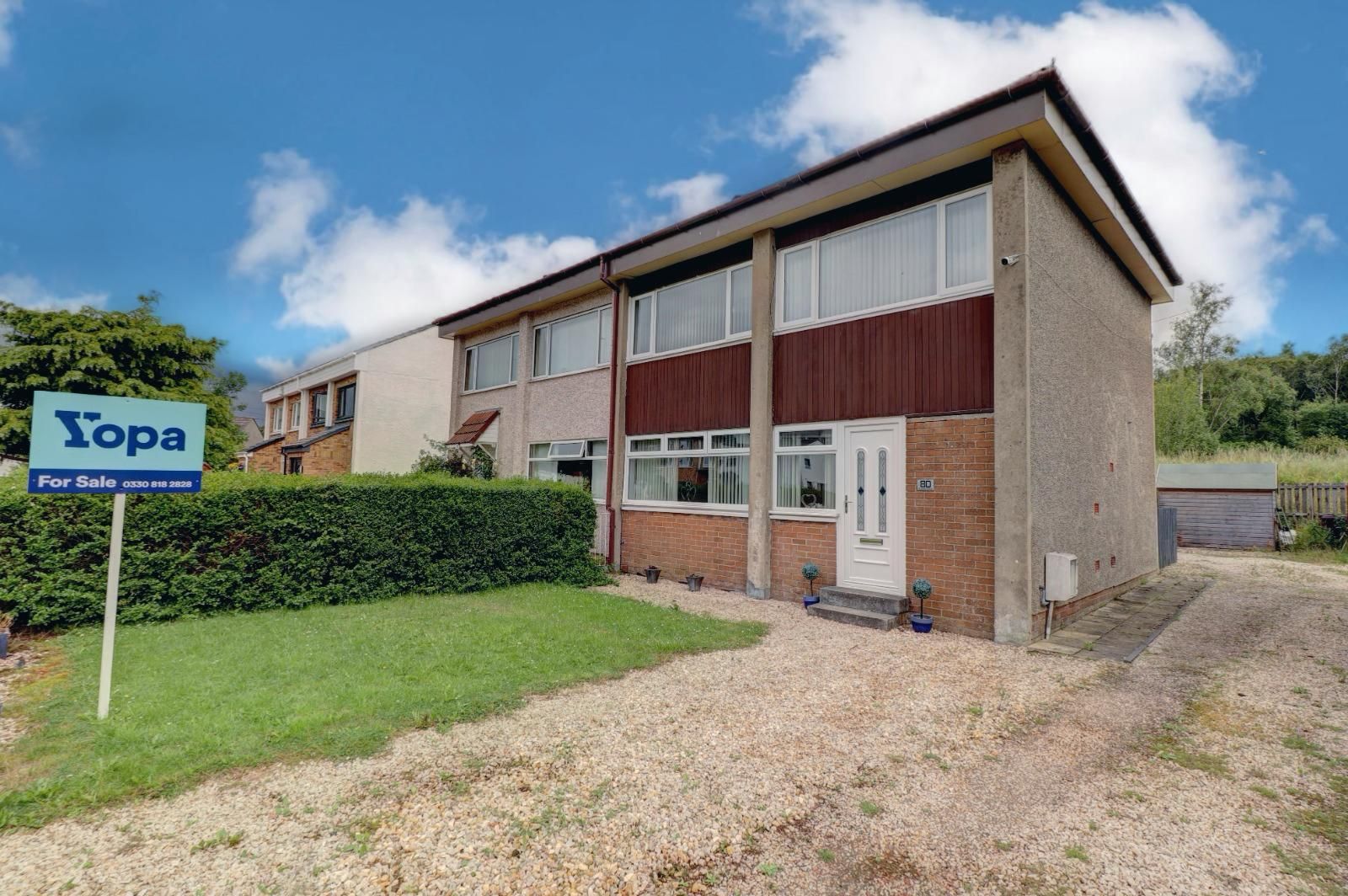 3 bed semidetached house for sale in Coldstream Crescent, Wishaw ML2 Zoopla