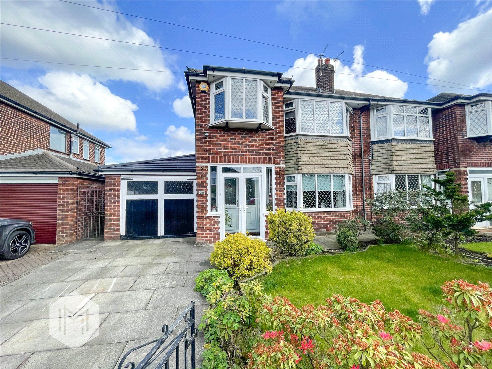 3 bed semidetached house for sale in Parr Lane, Bury, Greater