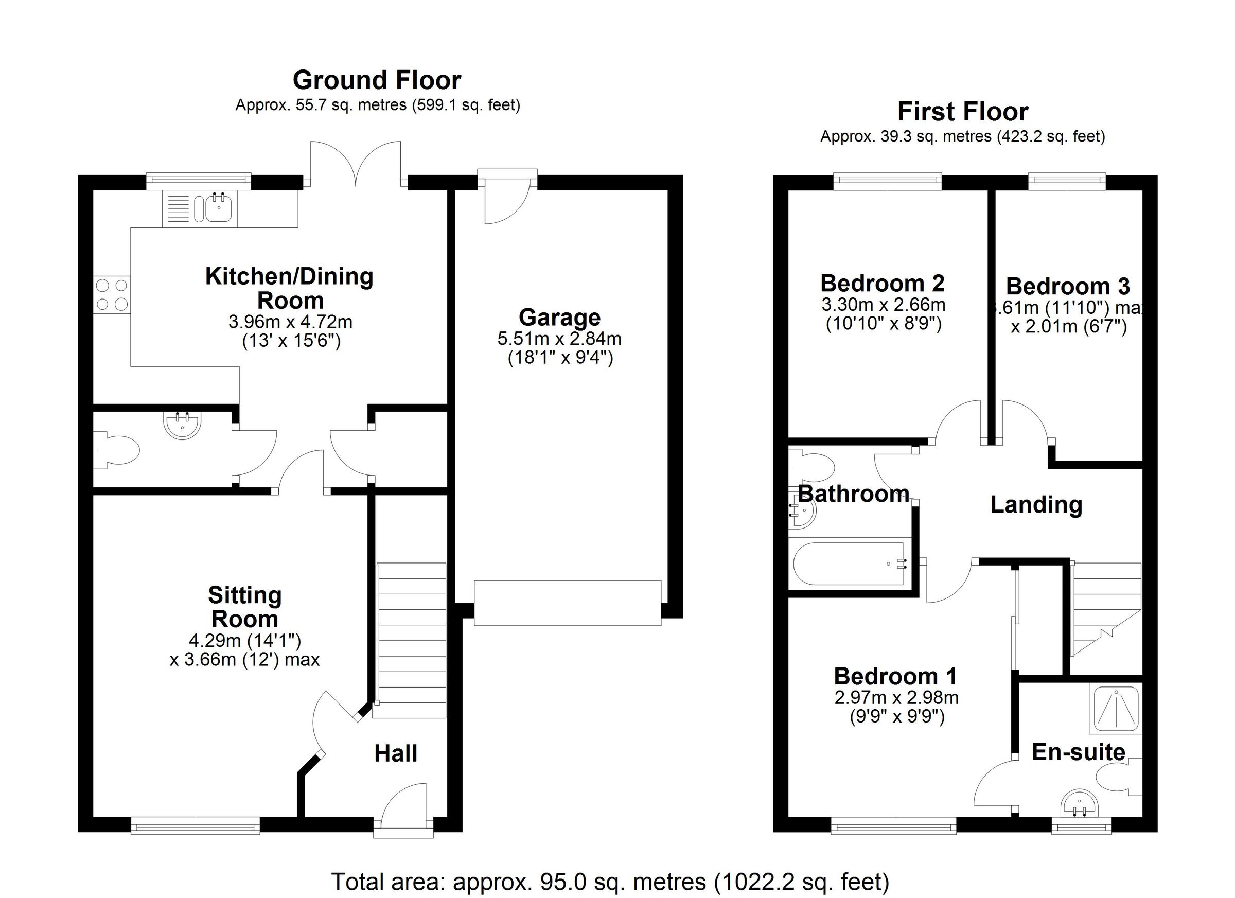 3 bed detached house for sale in Ray Close, Ridgeway Farm, Swindon