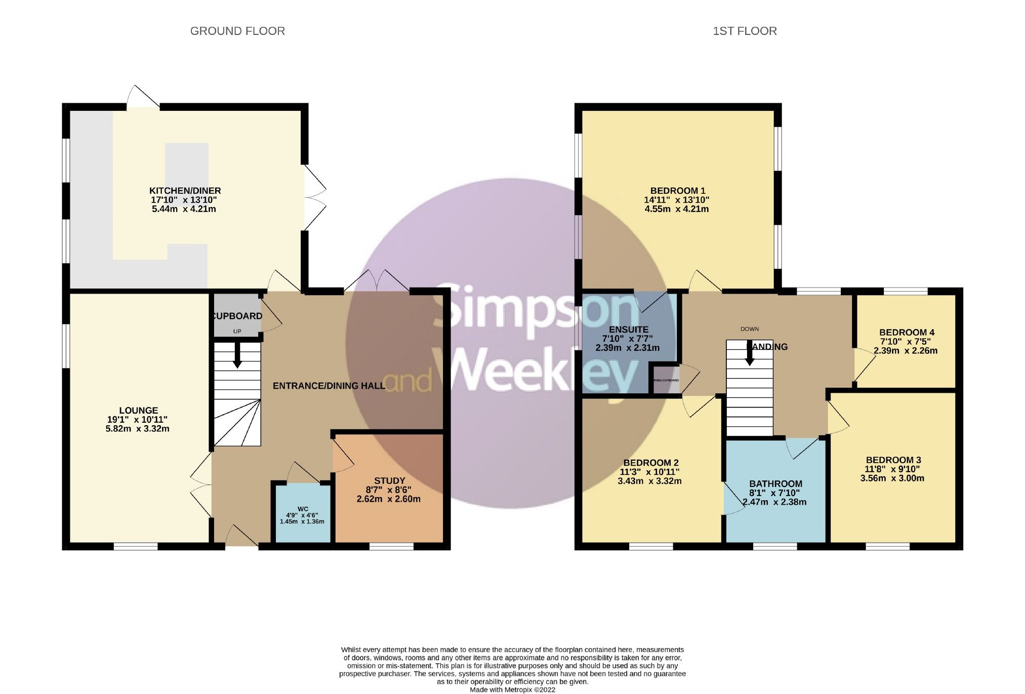 4 bed detached house for sale in Crab Apple Drive, Higham Ferrers