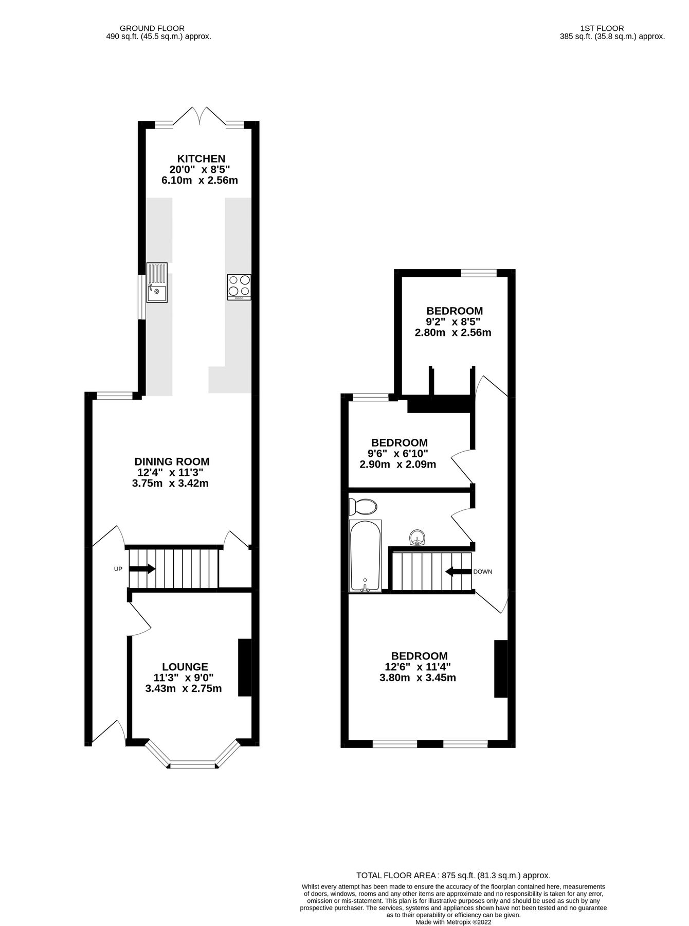 3 bed terraced house to rent in Newport Road, Aldershot GU12 Zoopla