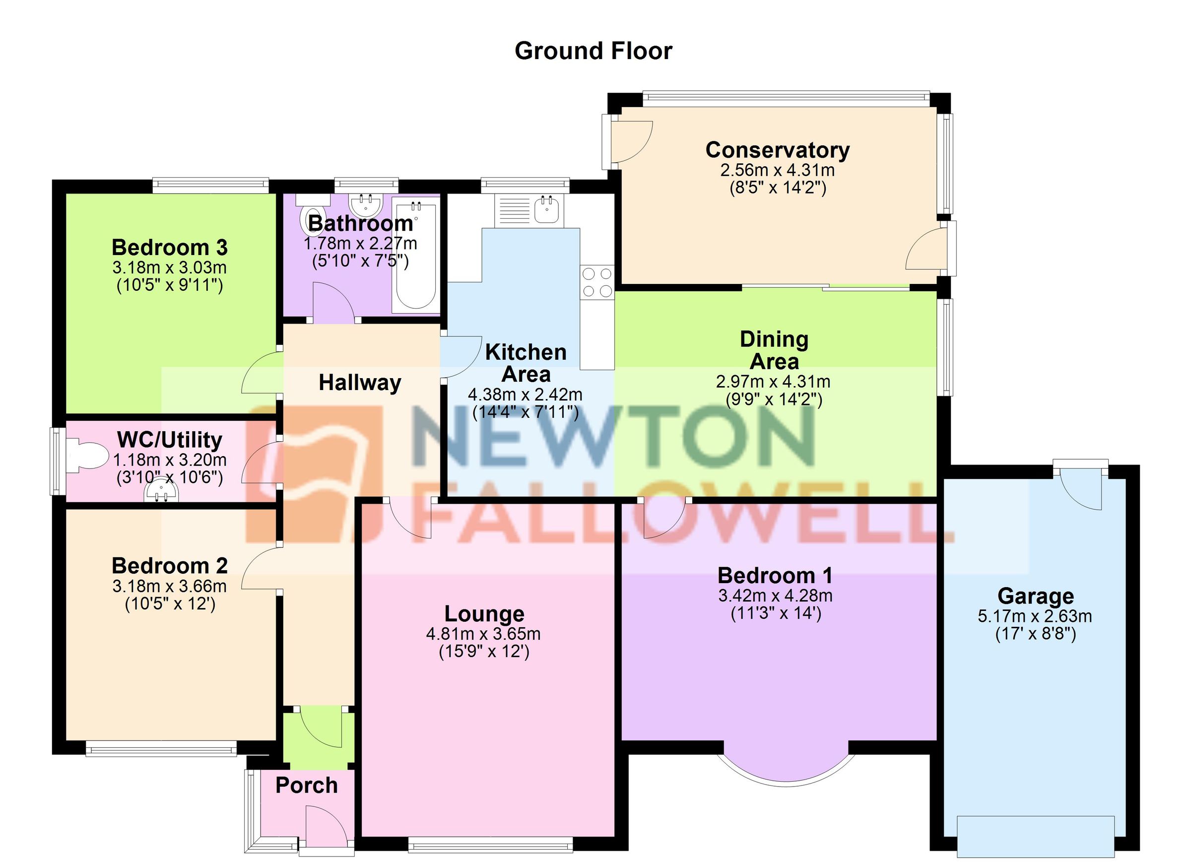 3 bed bungalow for sale in Greenhill Road, Coalville LE67 Zoopla
