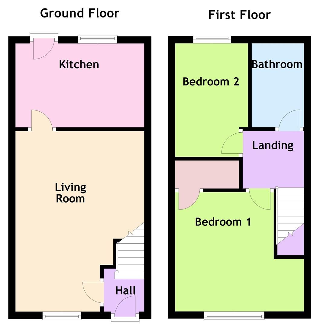 2 bed terraced house for sale in Beech Grove, St. Brides Wentlooge