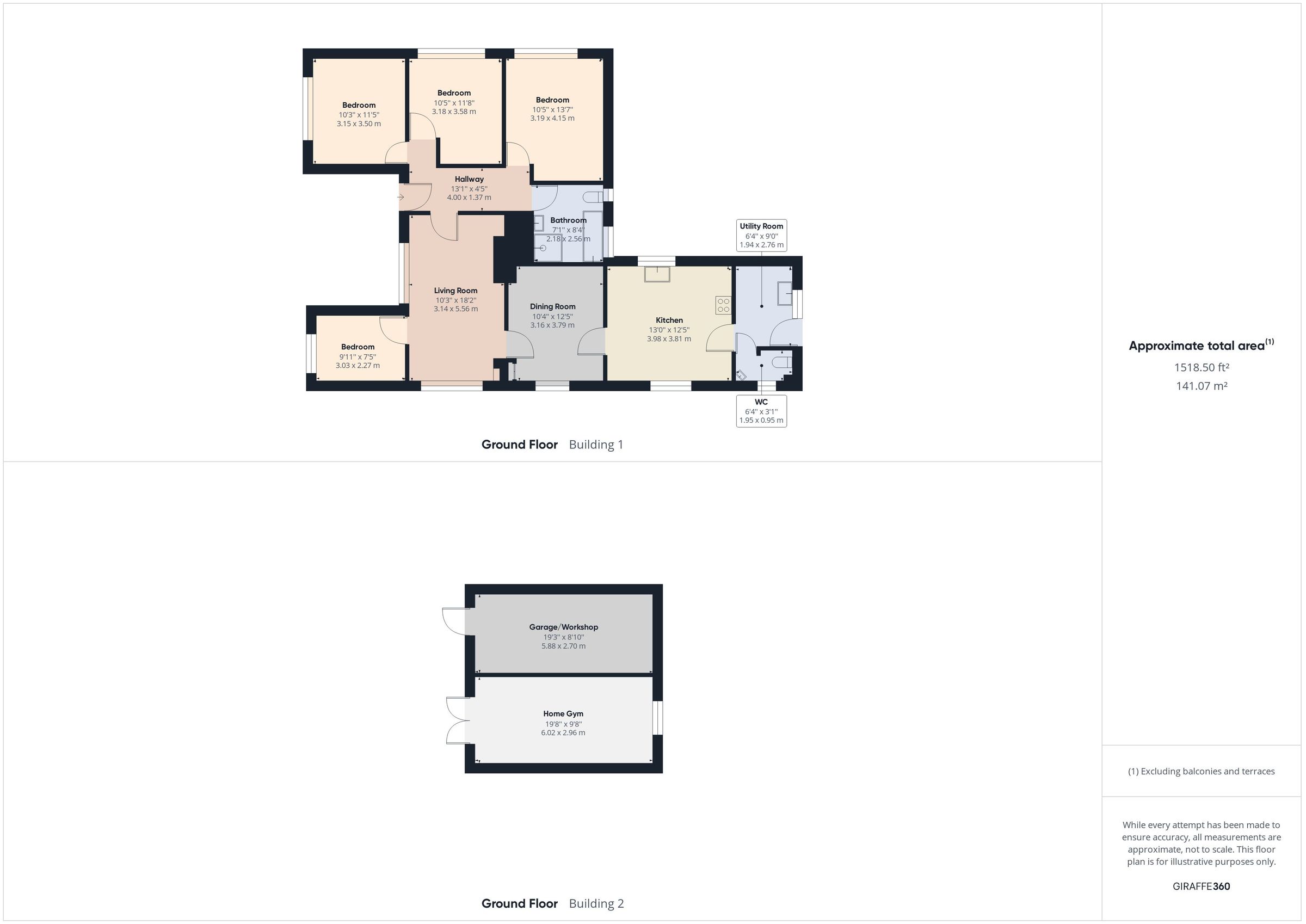 4 bed detached bungalow for sale in Parkhall Road, Somersham, Huntingdon, Cambridgeshire PE28