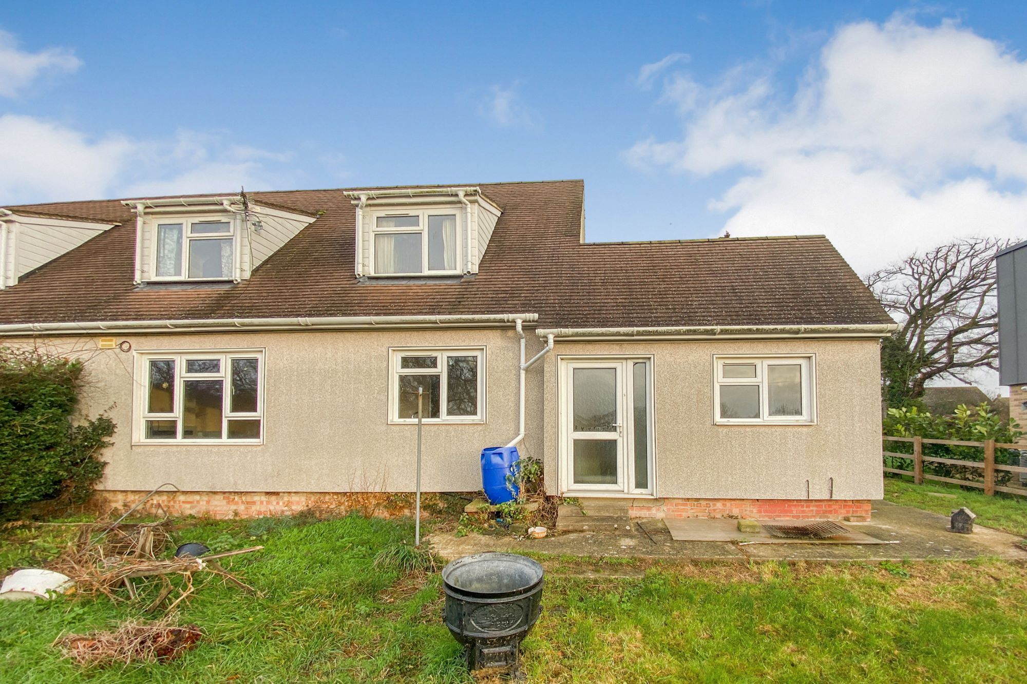 2 bed semidetached house for sale in The Lane, Easton, Huntingdon PE28