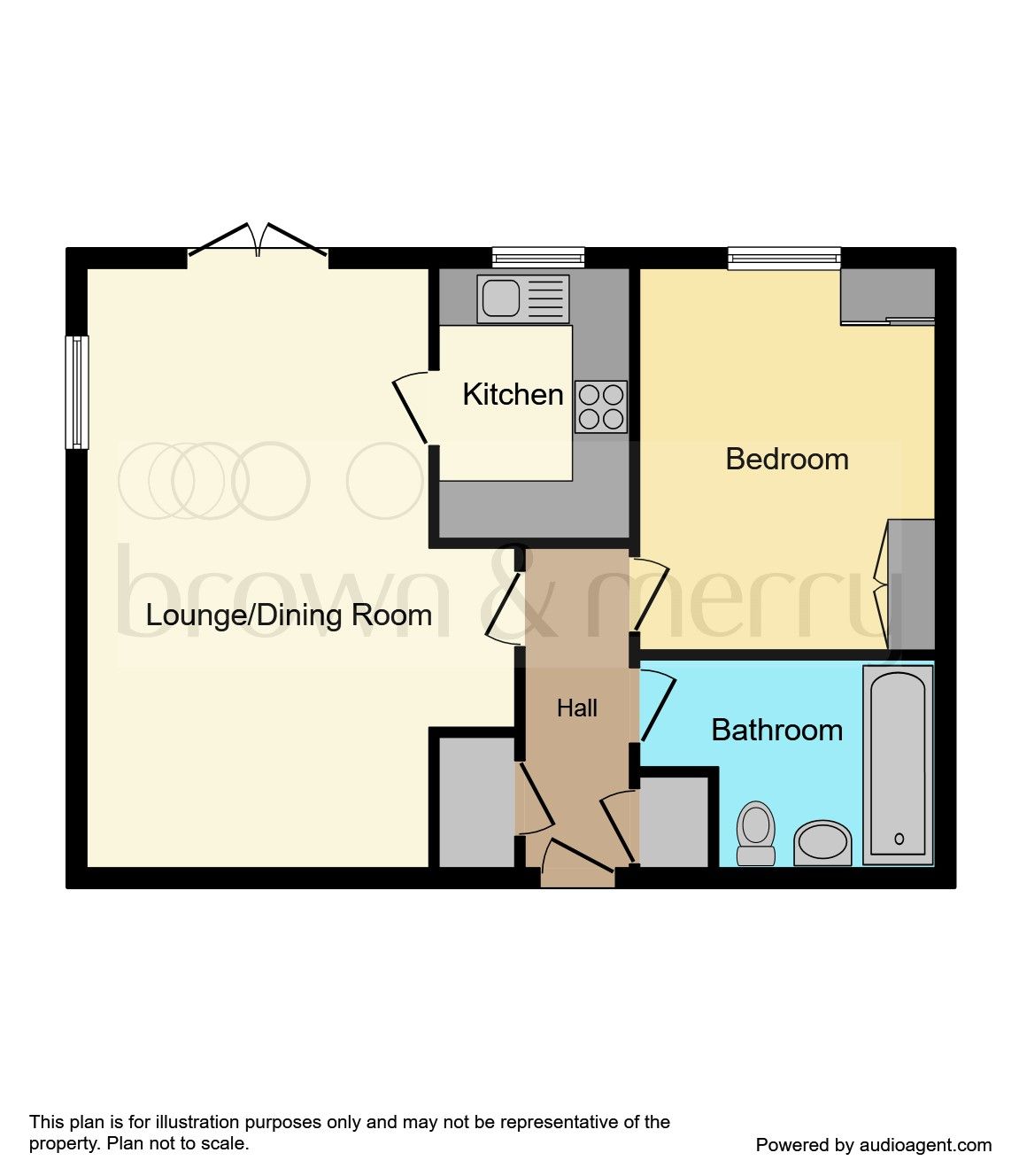1 bed flat for sale in Woburn Road, Woburn Sands, Milton Keynes MK17