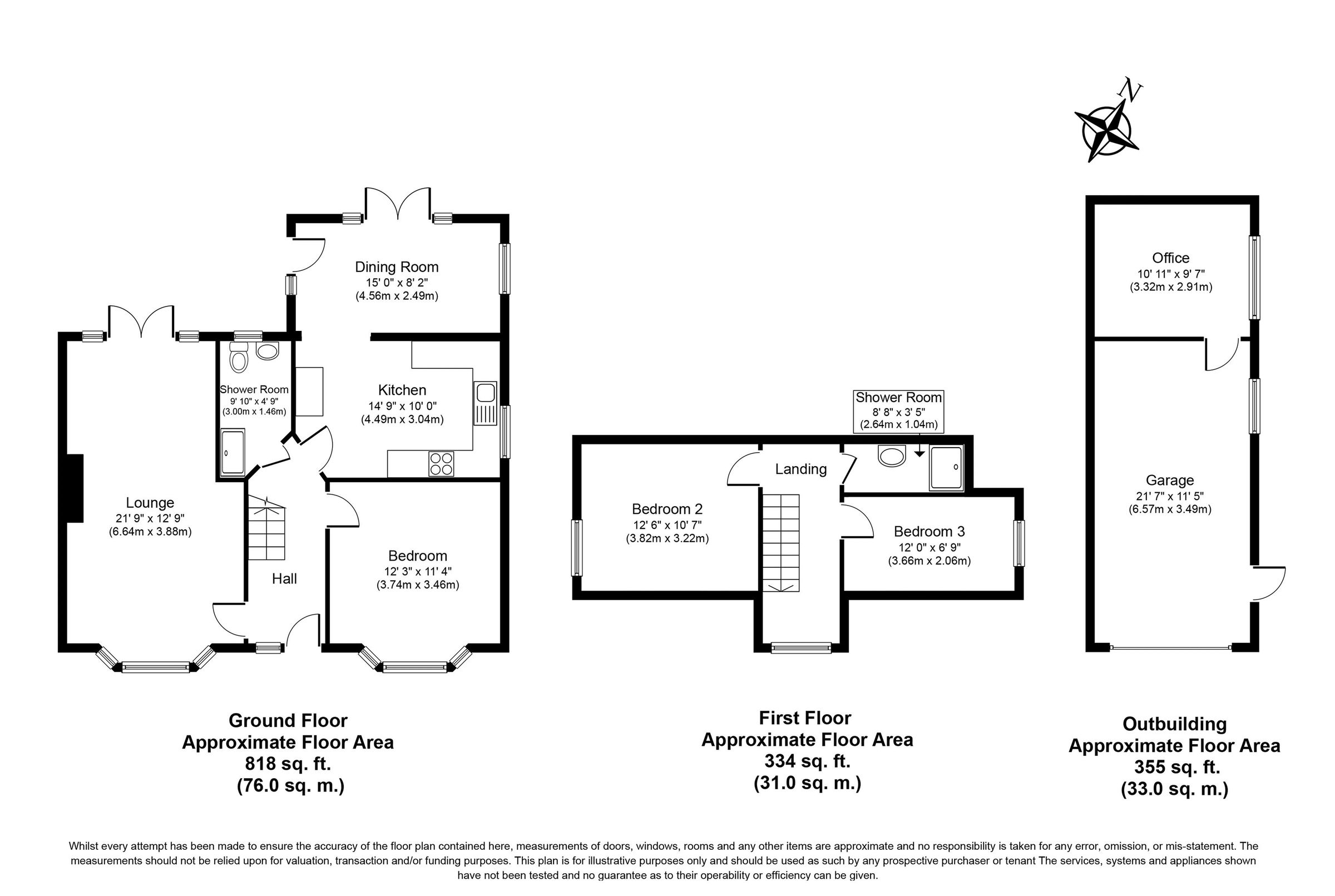 3 bed detached house for sale in Brightside, Church Road, Hoveton