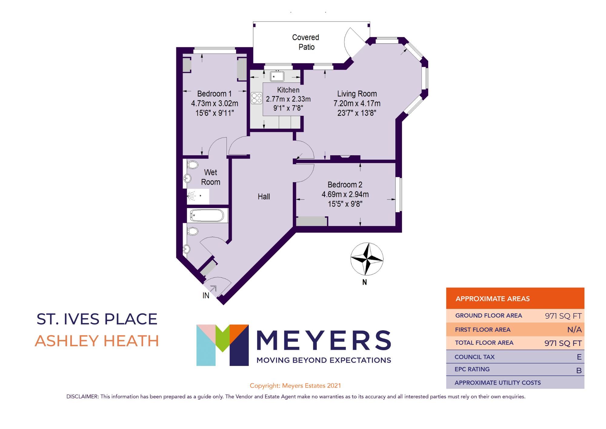 2 bed flat for sale in Horton Road, Ashley Heath BH24 Zoopla
