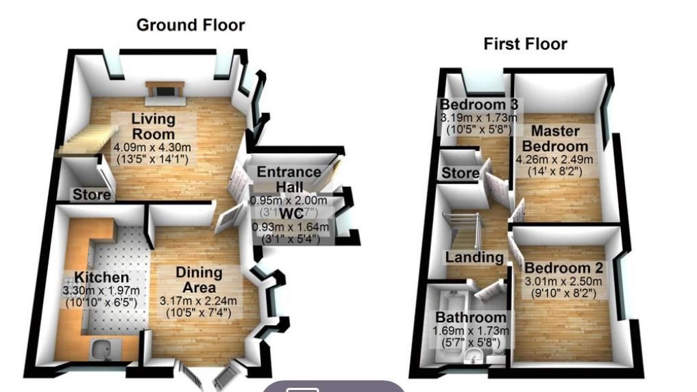 3 bed terraced house for sale in Fitzalan Way, Treeton, Rotherham S60