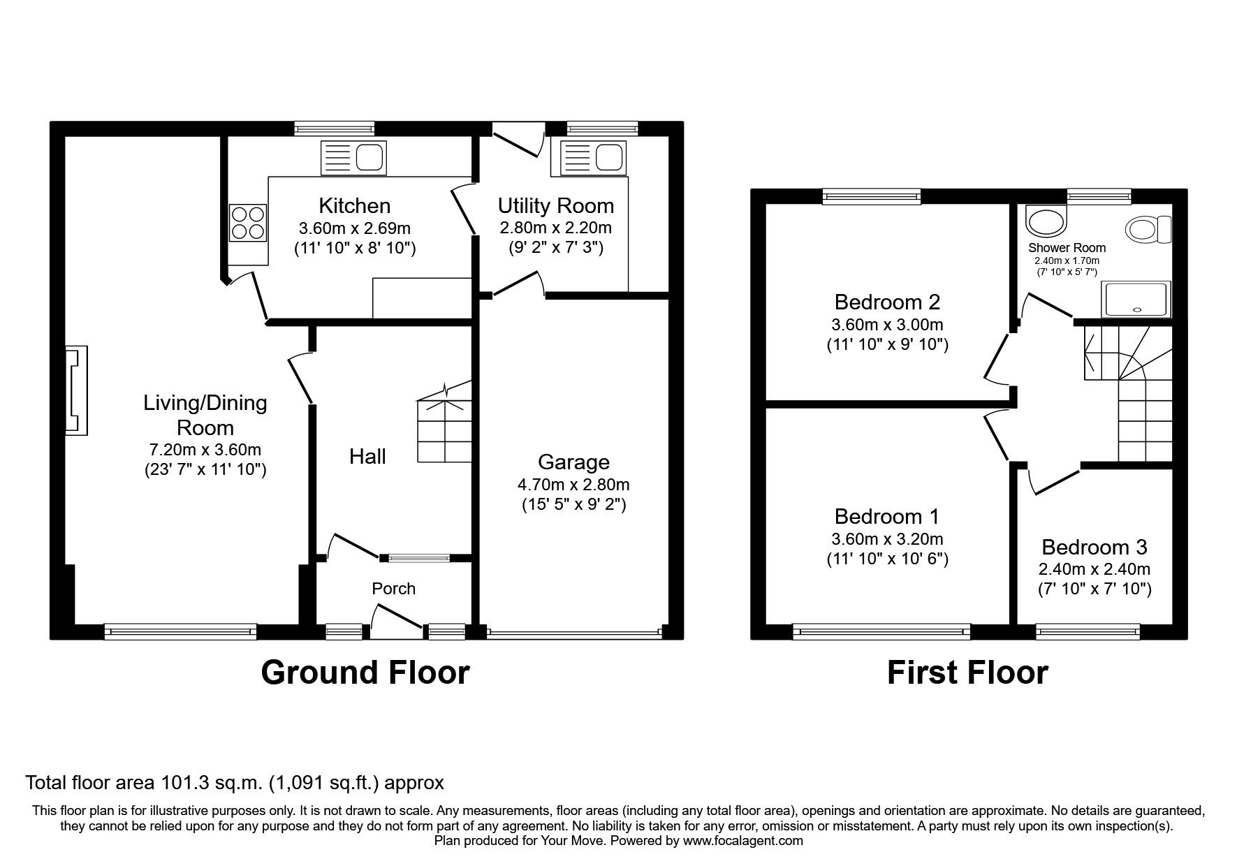 3 bed semidetached house for sale in Mount Pleasant Gardens, Wigton