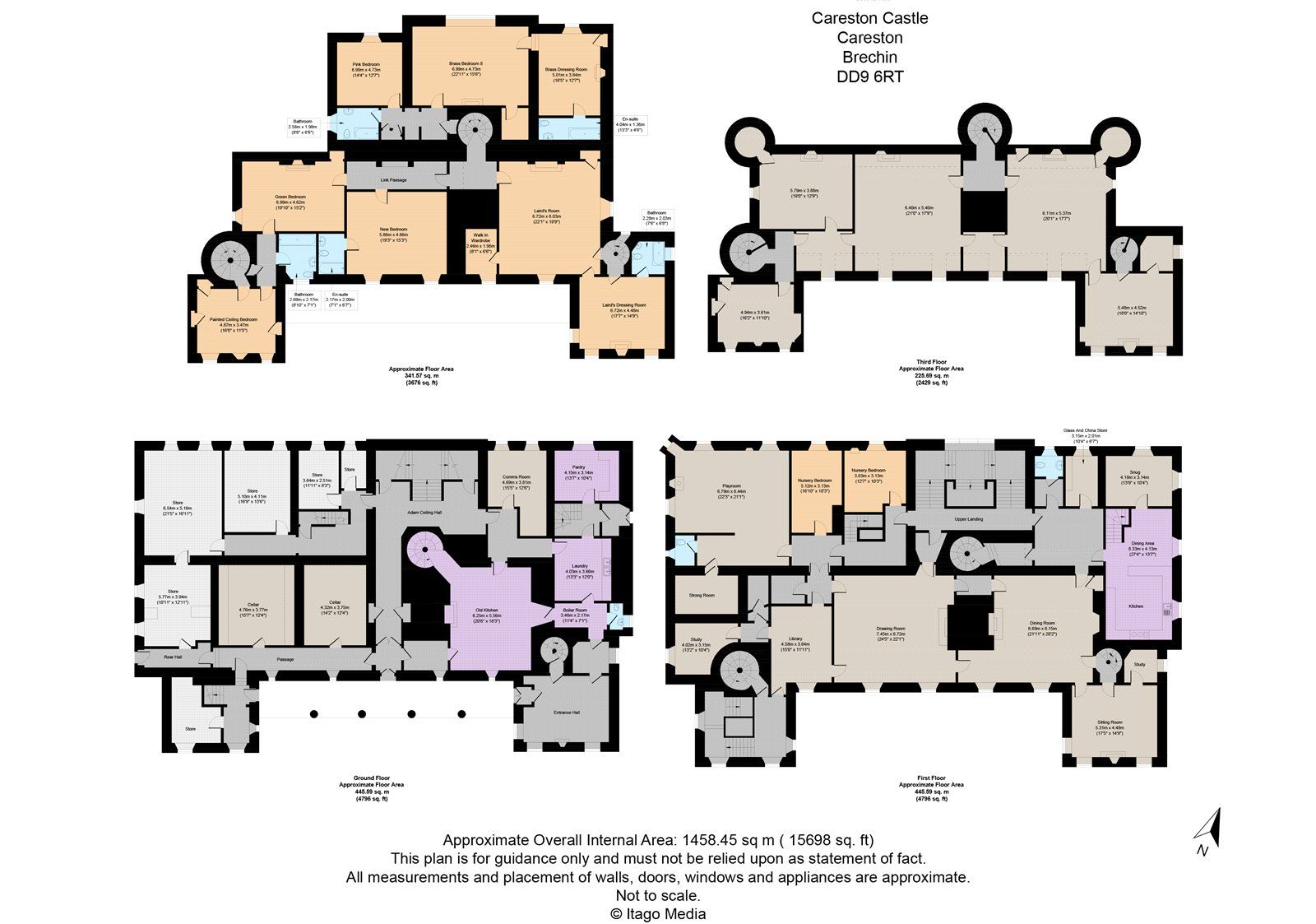 6 bed property for sale in Careston Castle, Brechin, Angus DD9 Zoopla