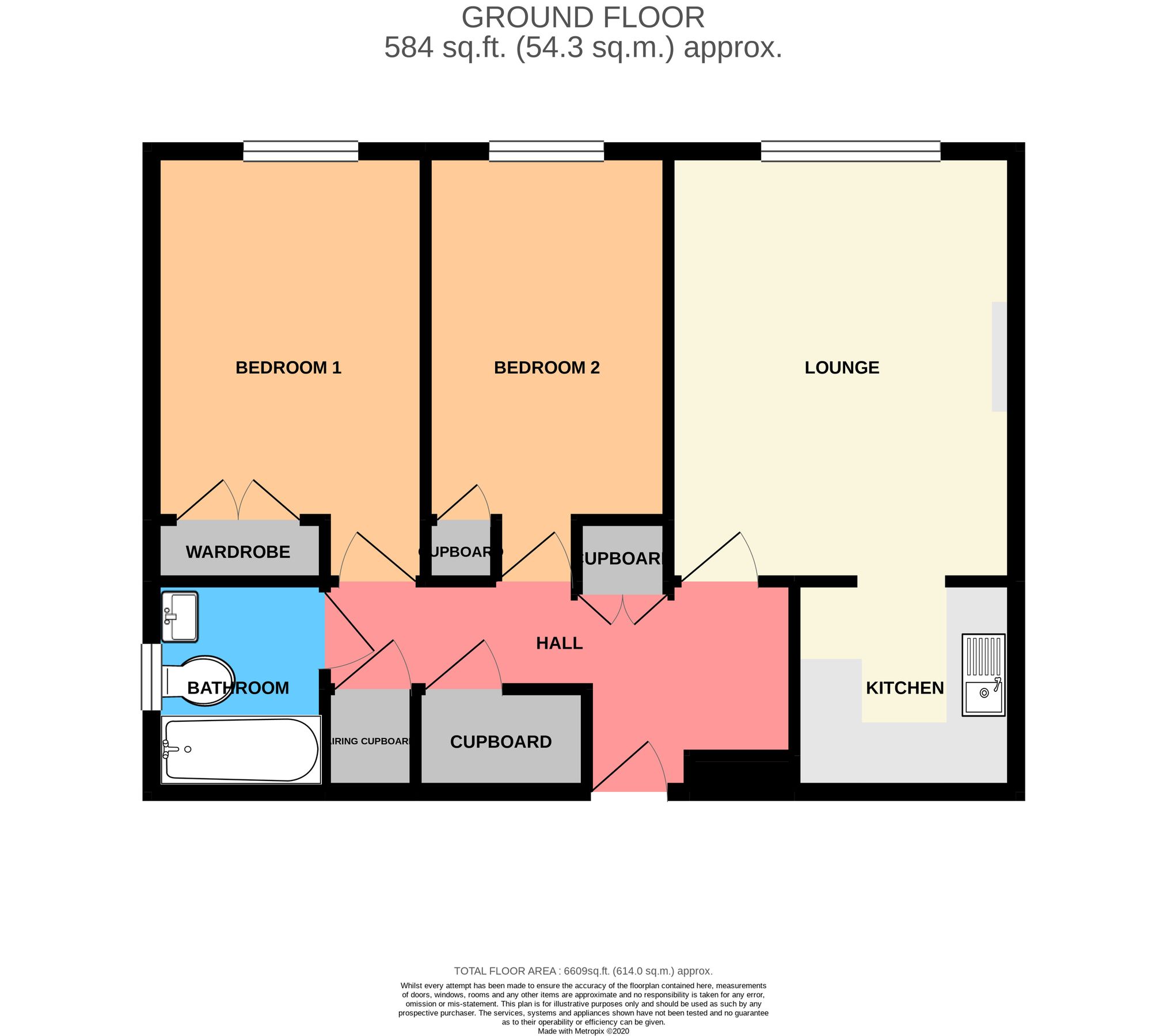 2 bed flat for sale in School Road, Wrington, Bristol BS40 Zoopla