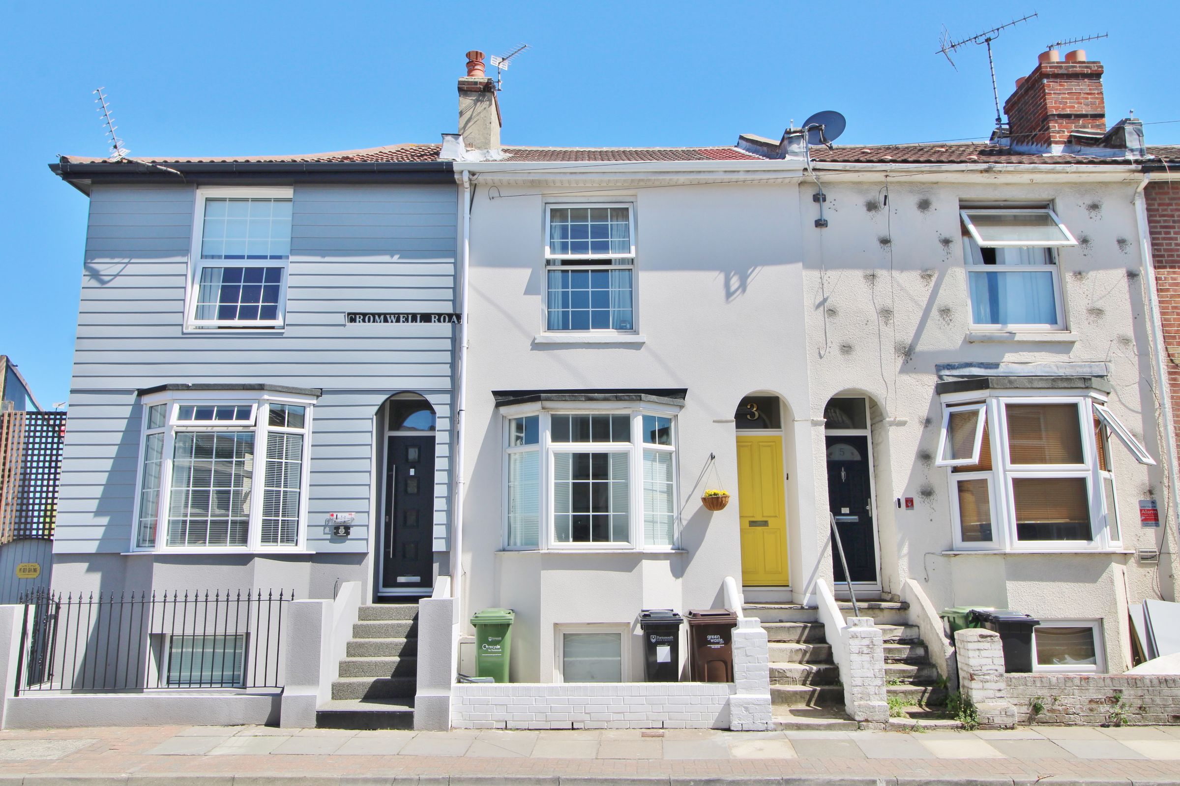 3 bed town house for sale in Cromwell Road, Southsea PO4 Zoopla
