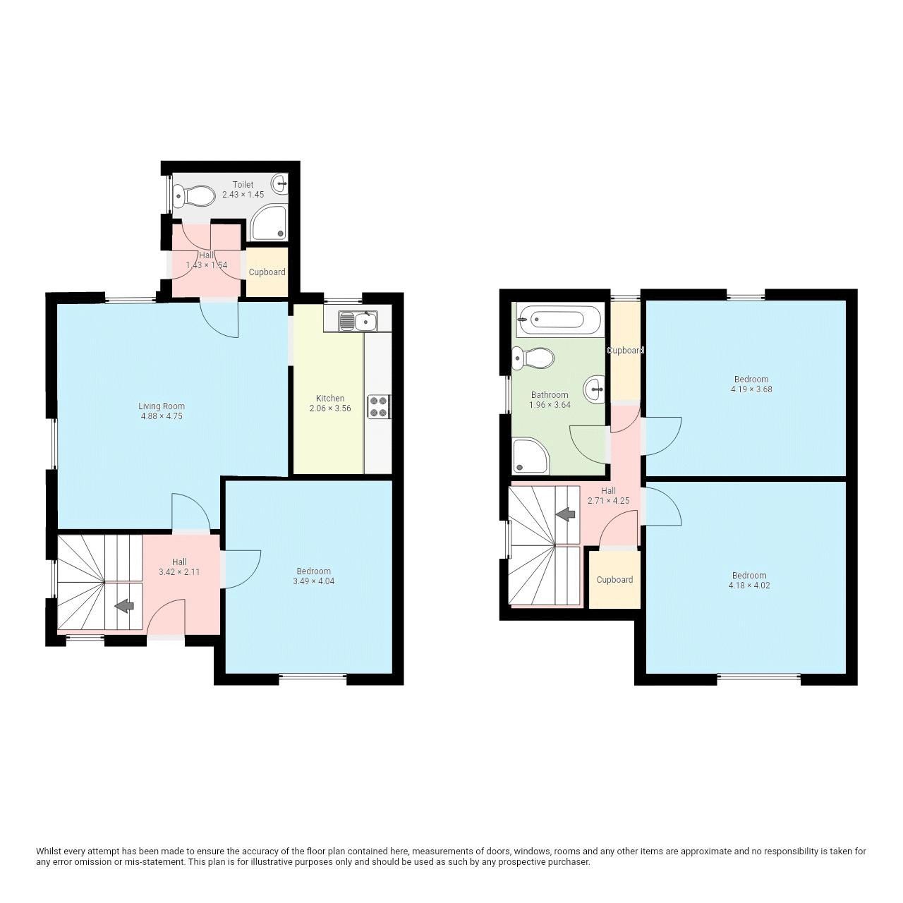 3 bed semidetached house for sale in Broomside Street, Motherwell ML1