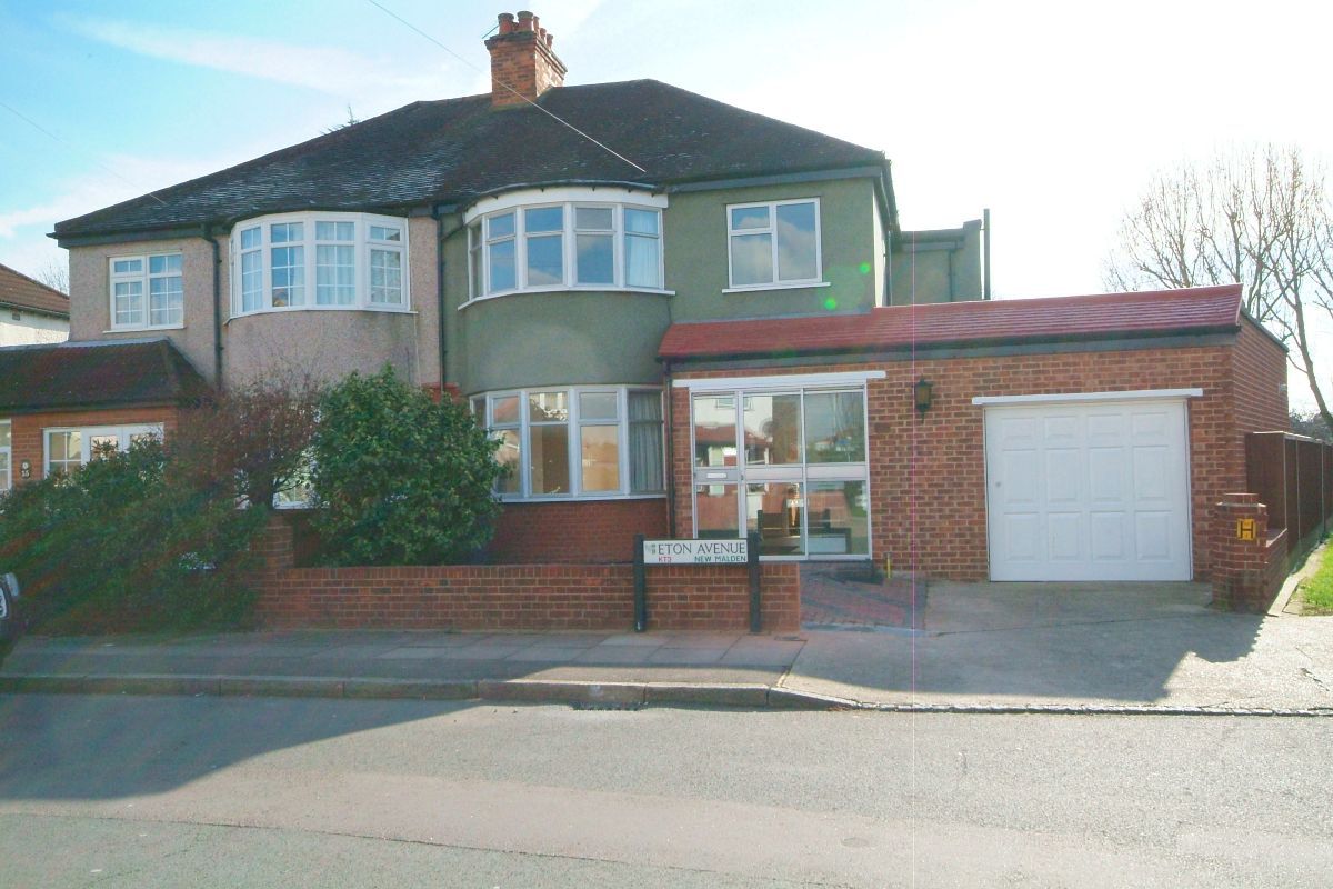 3 bed semidetached house to rent in Eton Avenue, New Malden KT3 Zoopla