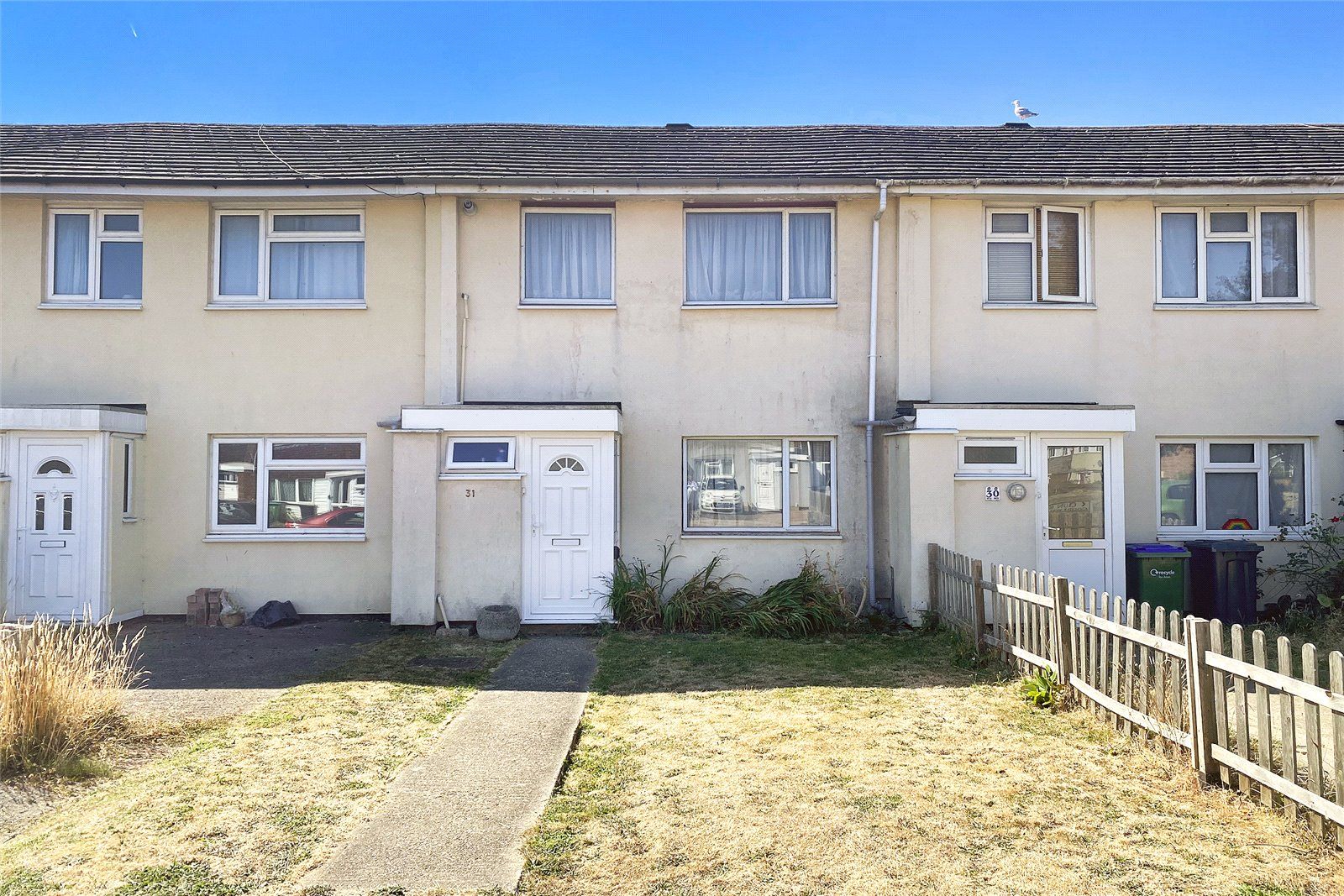 3 bed terraced house for sale in Potters Mead, Wick, Littlehampton BN17