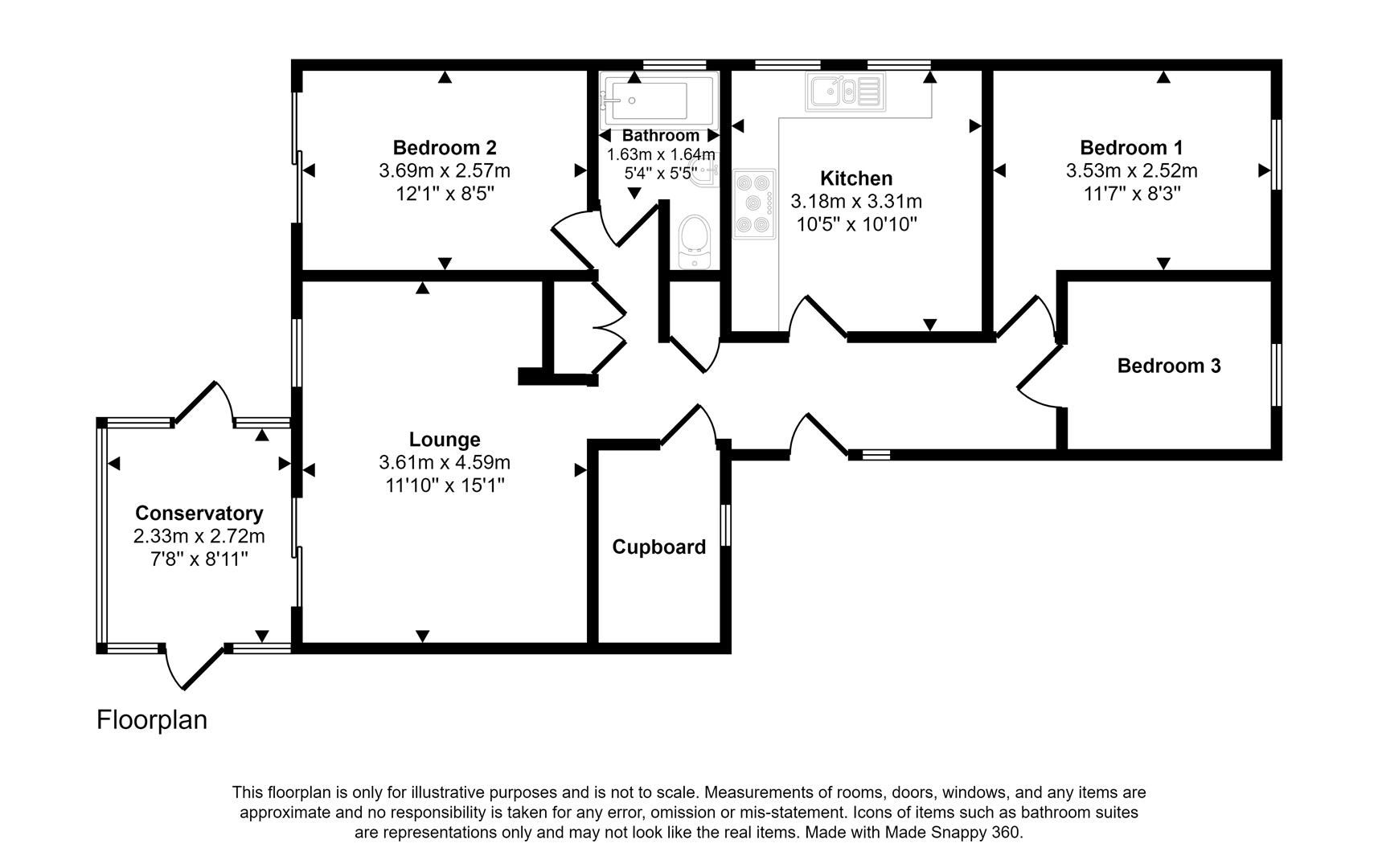 3 bed detached bungalow for sale in Millfields Close, Pentlepoir
