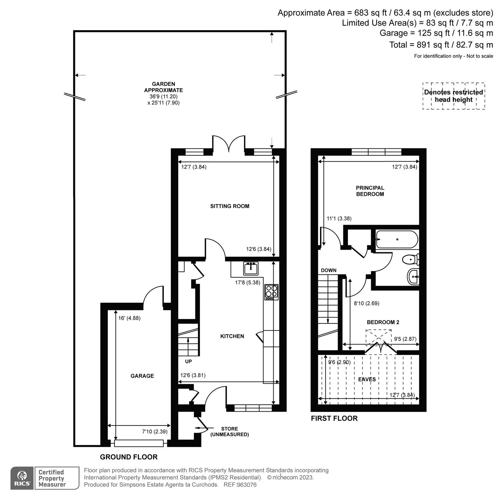 2 bed end terrace house for sale in Old Palace Road, Weybridge KT13