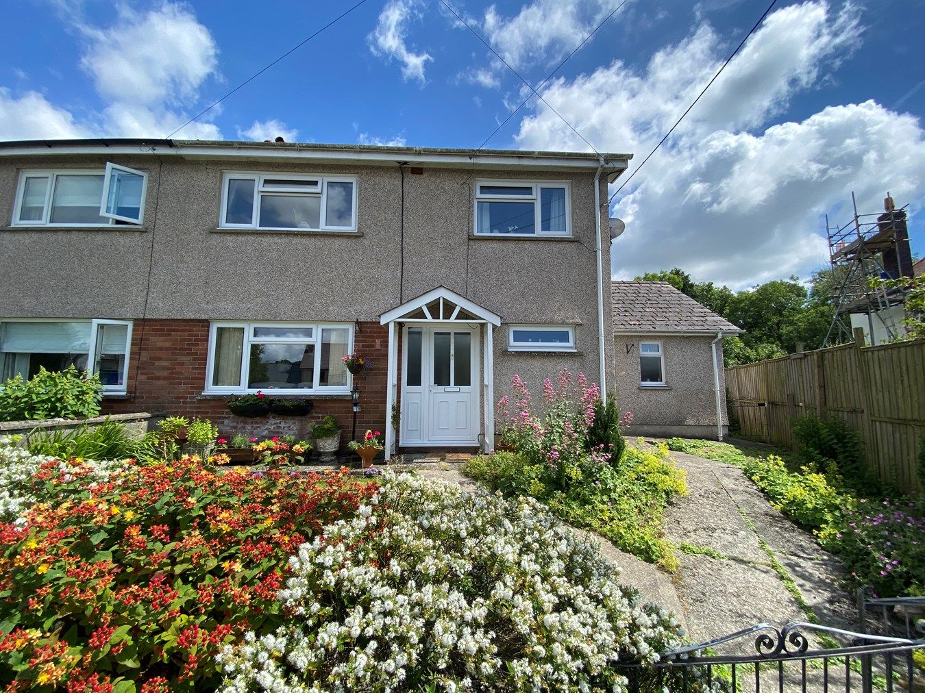 4 bed semidetached house for sale in Llanfair Clydogau, Lampeter SA48