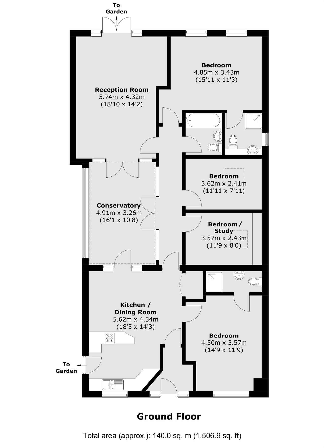 4 bed bungalow for sale in Ormond Avenue, Hampton TW12 Zoopla
